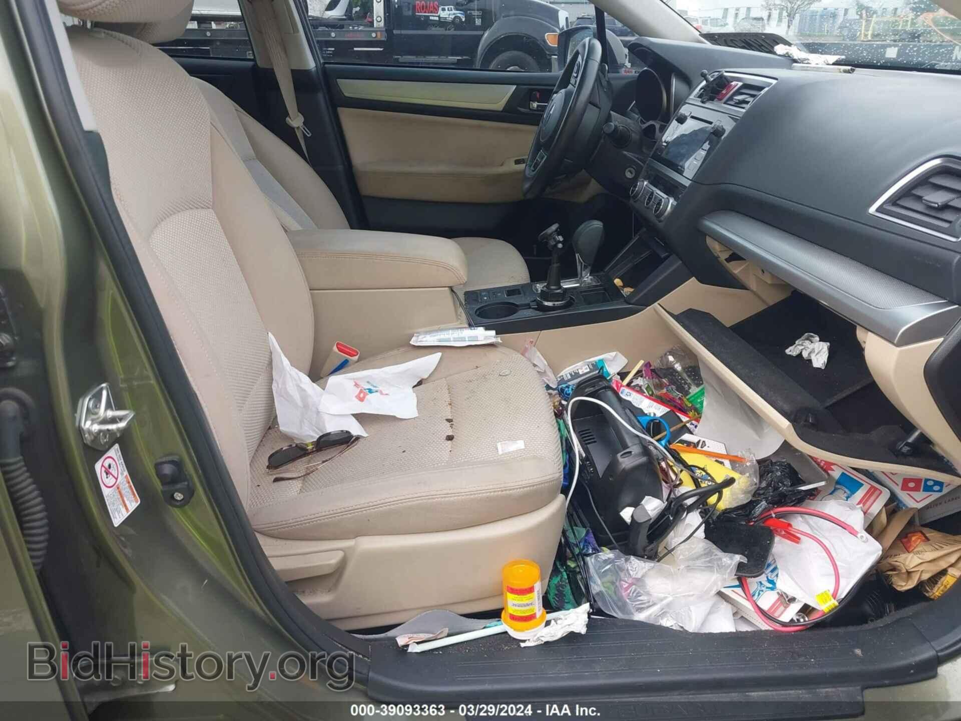 2017 SUBARU OUTBACK - VIN: 4S4BSADC9H3303782 - Фото 5