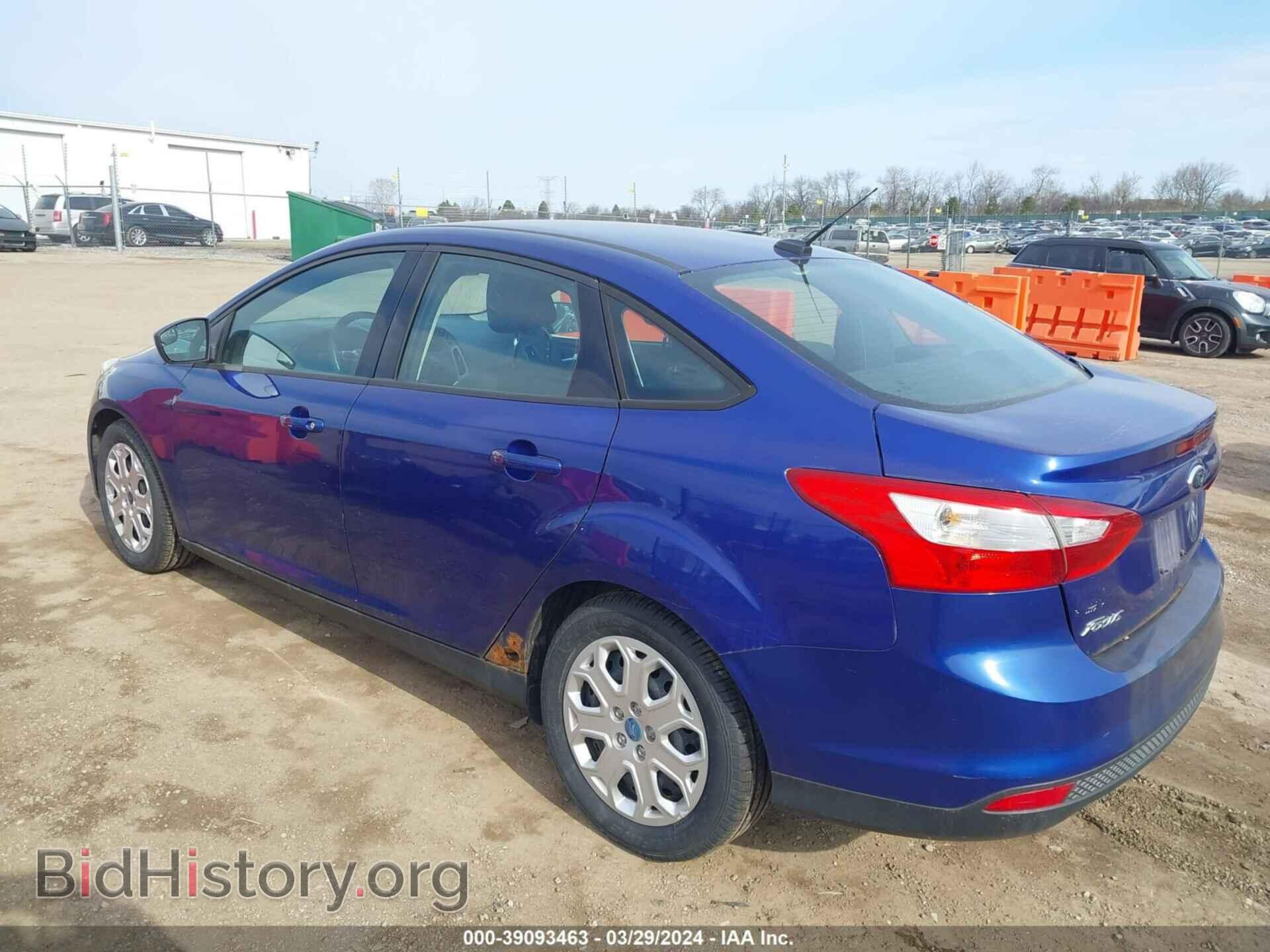 2012 FORD FOCUS - VIN: 1FAHP3F29CL309547 - Фото 3