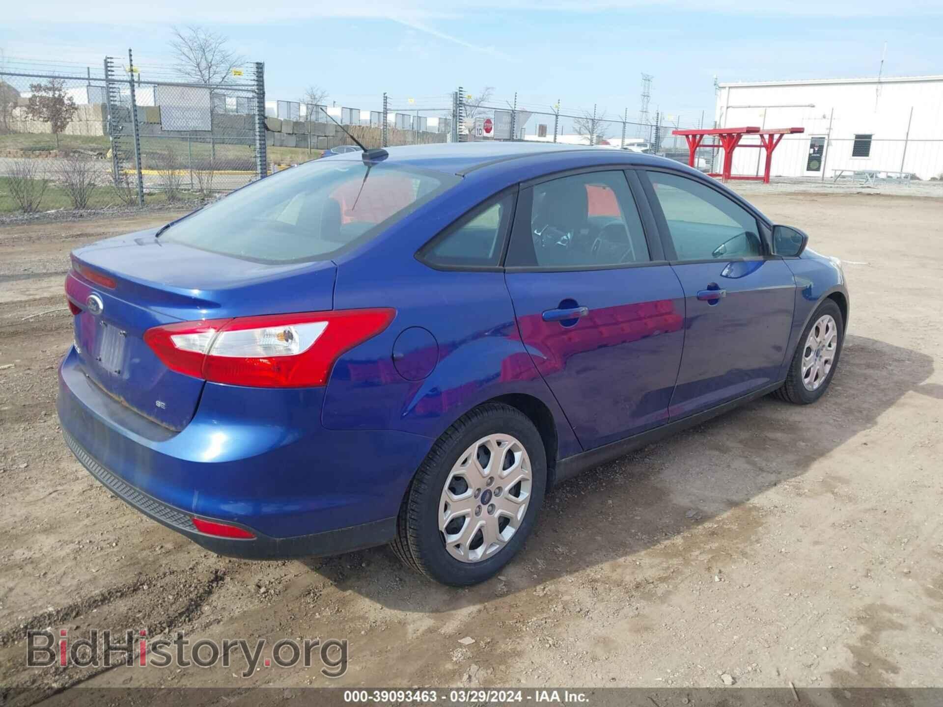 2012 FORD FOCUS - VIN: 1FAHP3F29CL309547 - Фото 4