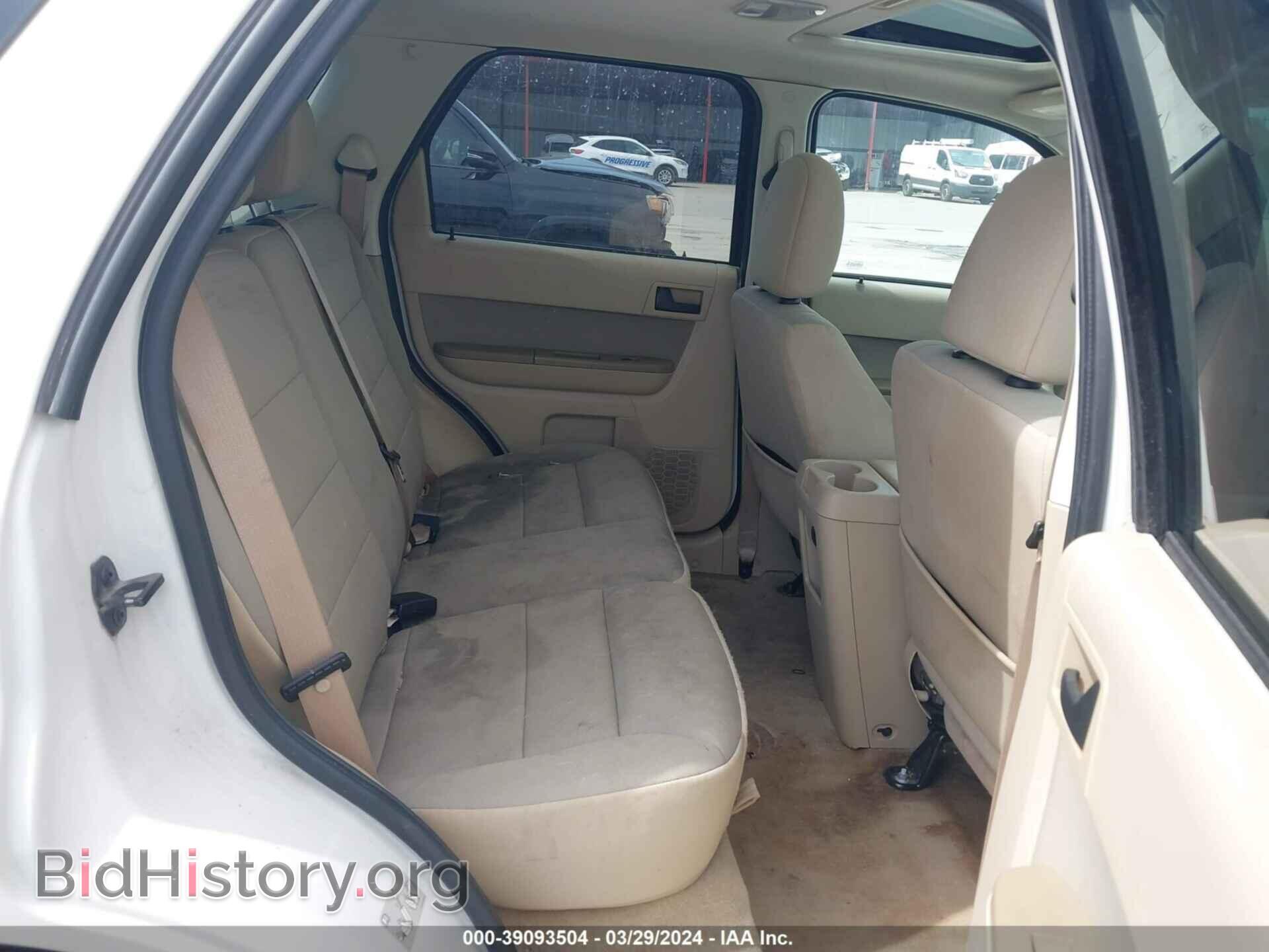 2012 FORD ESCAPE - VIN: 1FMCU0D76CKA37695 - Фото 8