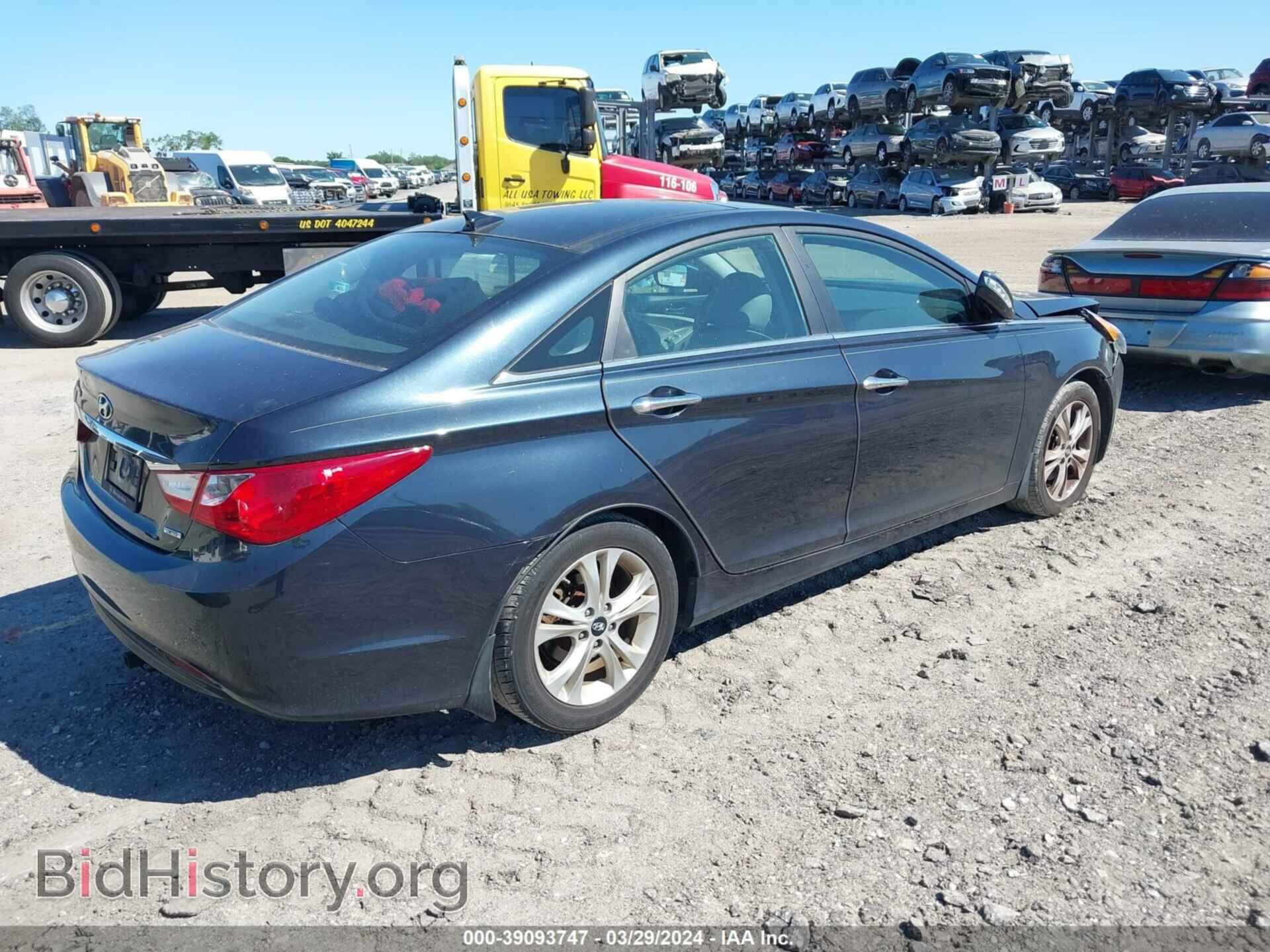 2013 HYUNDAI SONATA - VIN: 5NPEC4AC1DH783870 - Фото 4