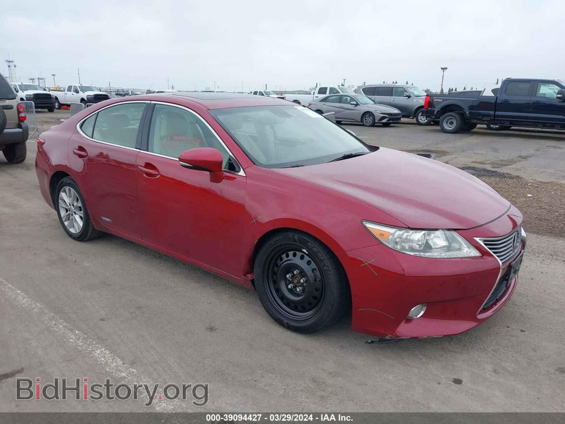 Photo JTHBW1GG2D2012188 - LEXUS ES 300H 2013