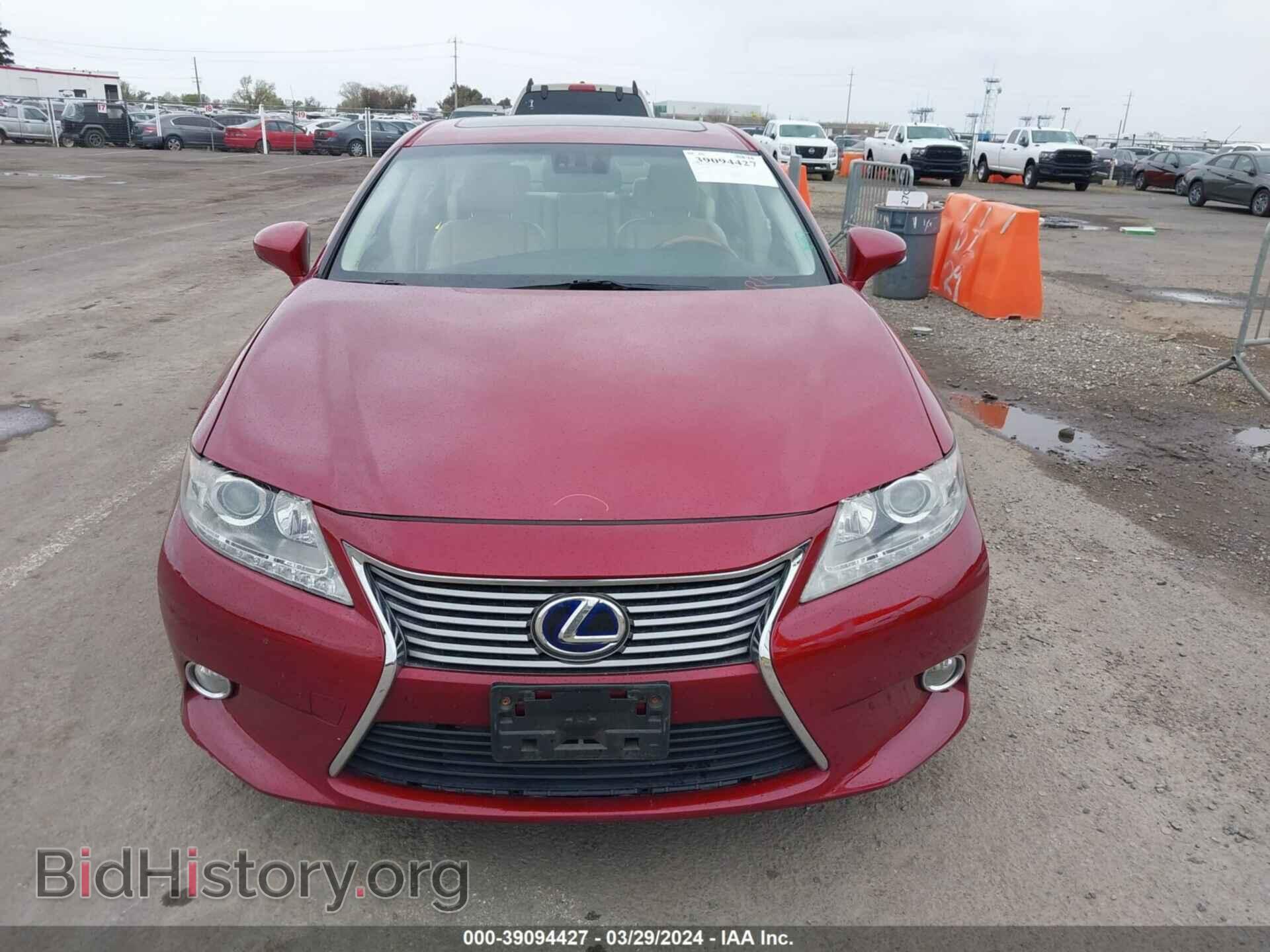 2013 LEXUS ES 300H - VIN: JTHBW1GG2D2012188 - Фото 12