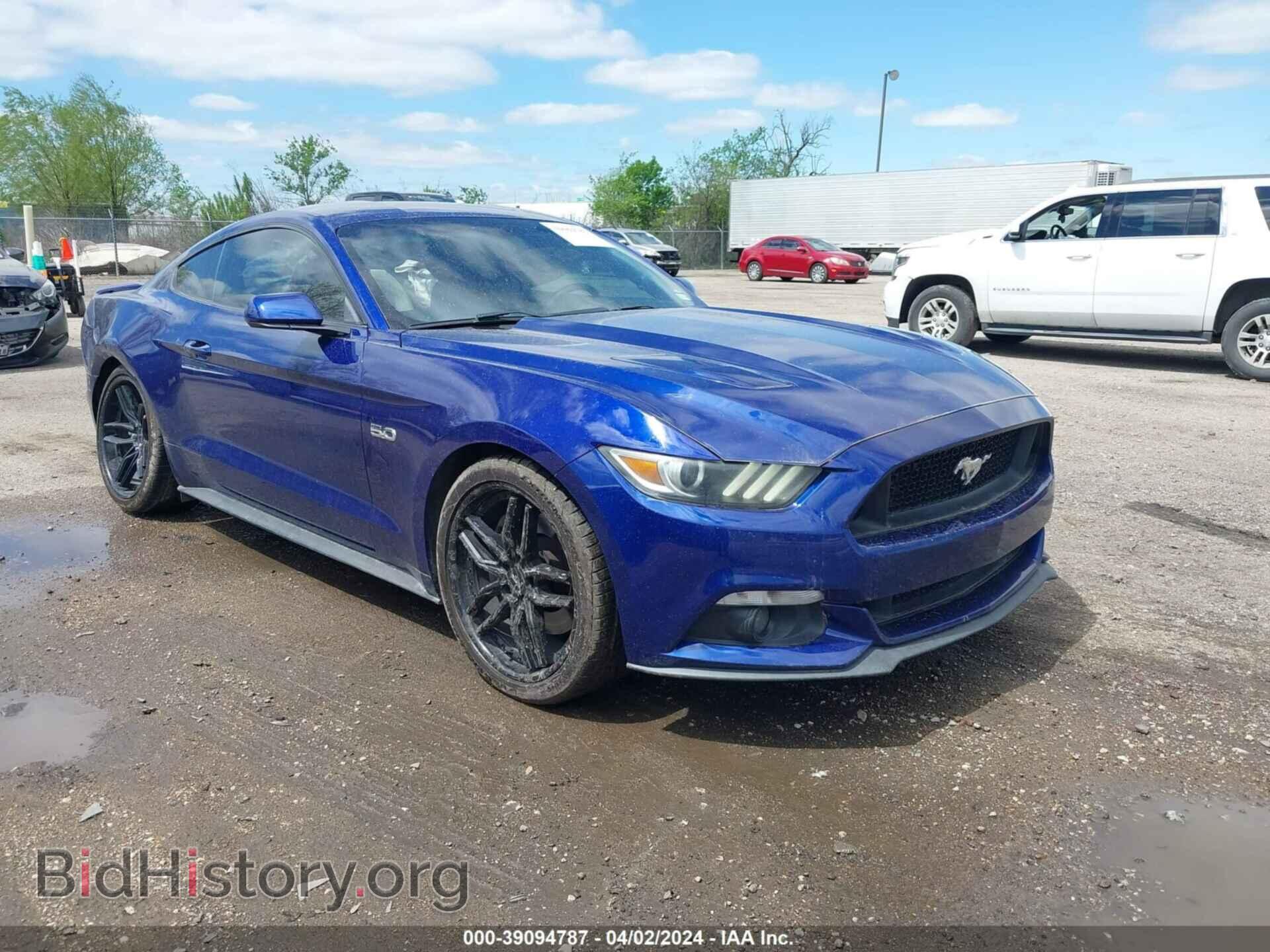 Фотография 1FA6P8CF3G5266944 - FORD MUSTANG 2016