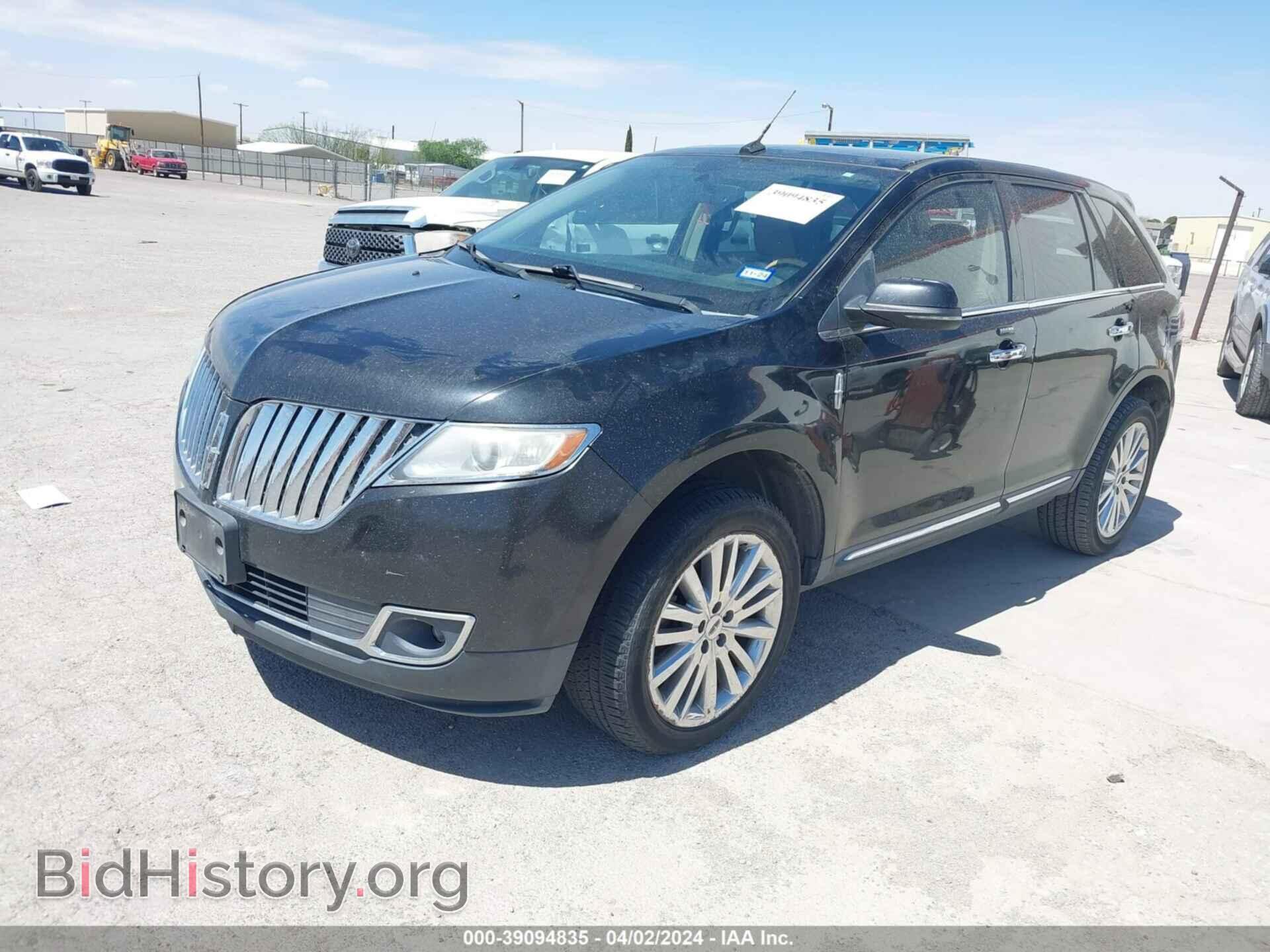 2013 LINCOLN MKX - VIN: 2LMDJ6JK4DBL07094 - Photo 2