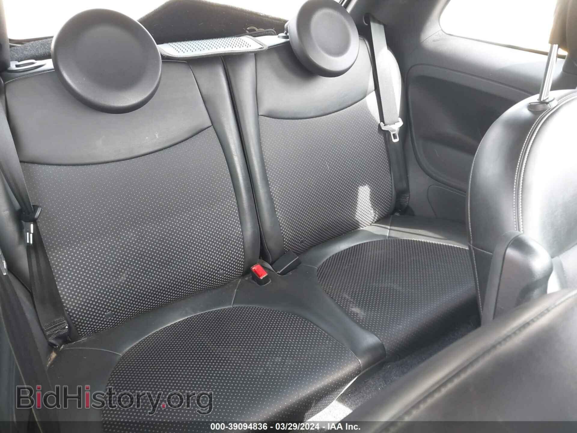 2017 FIAT 500E - VIN: 3C3CFFGEXHT586192 - Фото 8