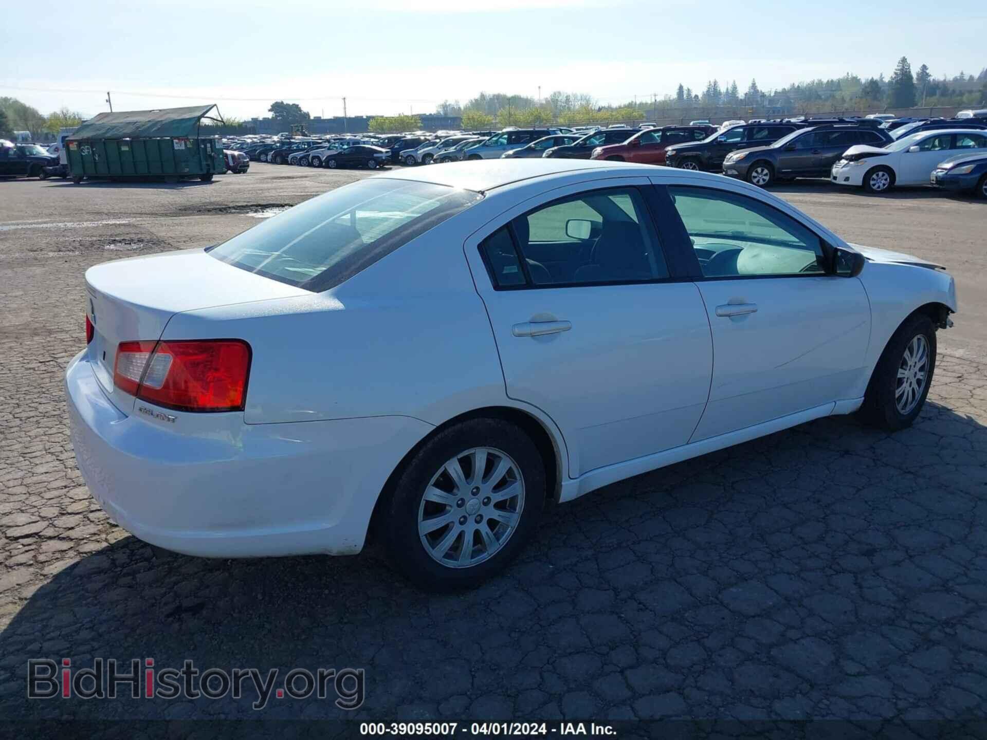 2012 MITSUBISHI GALANT - VIN: 4A32B2FF4CE012263 - Фото 4