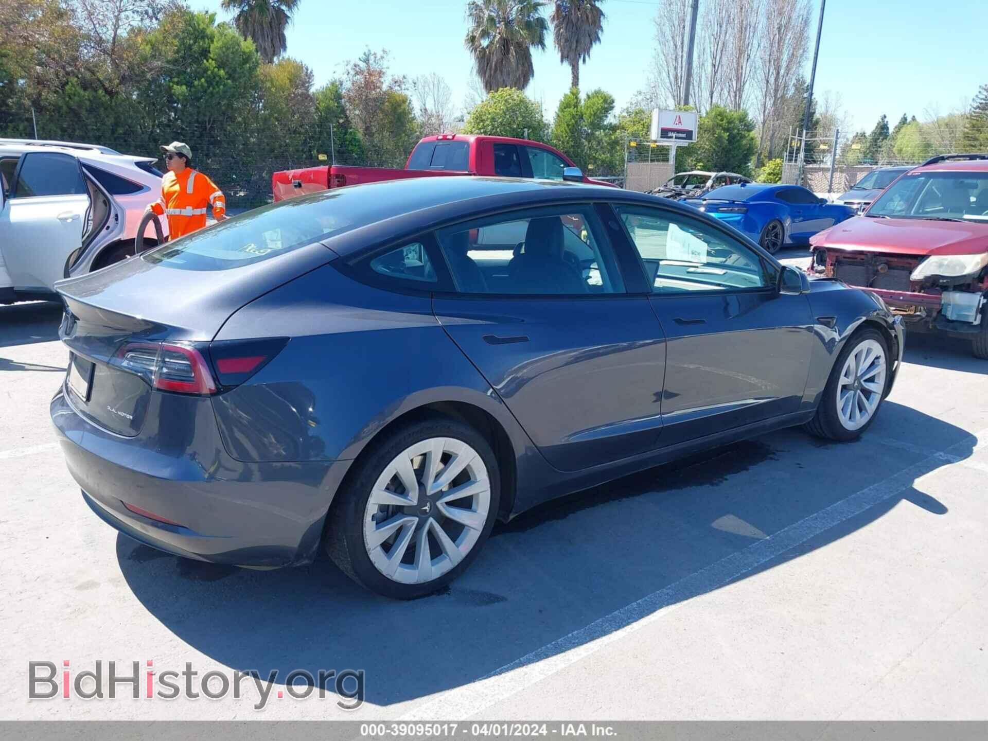 2021 TESLA MODEL 3 - VIN: 5YJ3E1EB6MF028892 - Фото 4