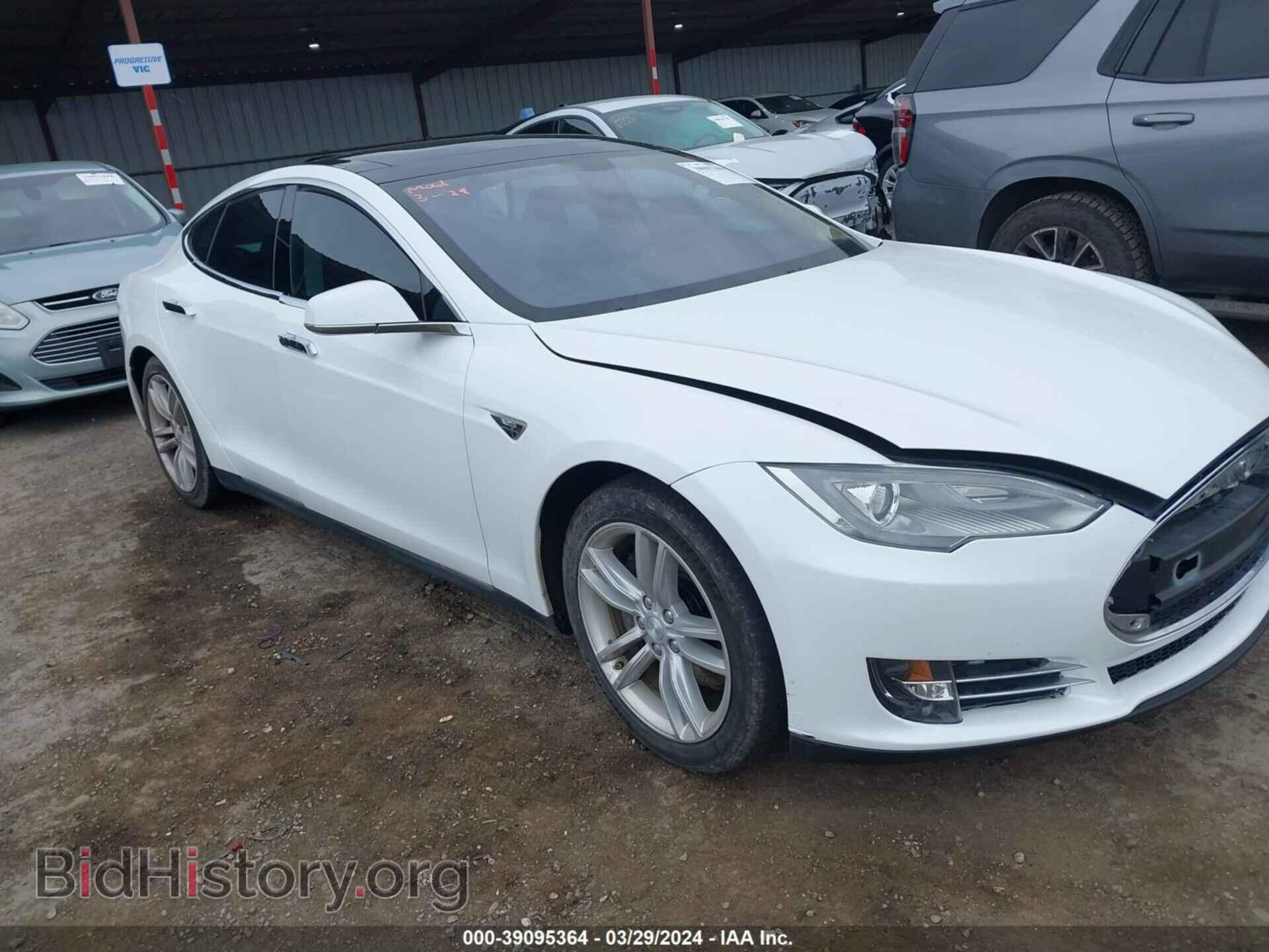 Фотография 5YJSA1DP4DFP03319 - TESLA MODEL S 2013