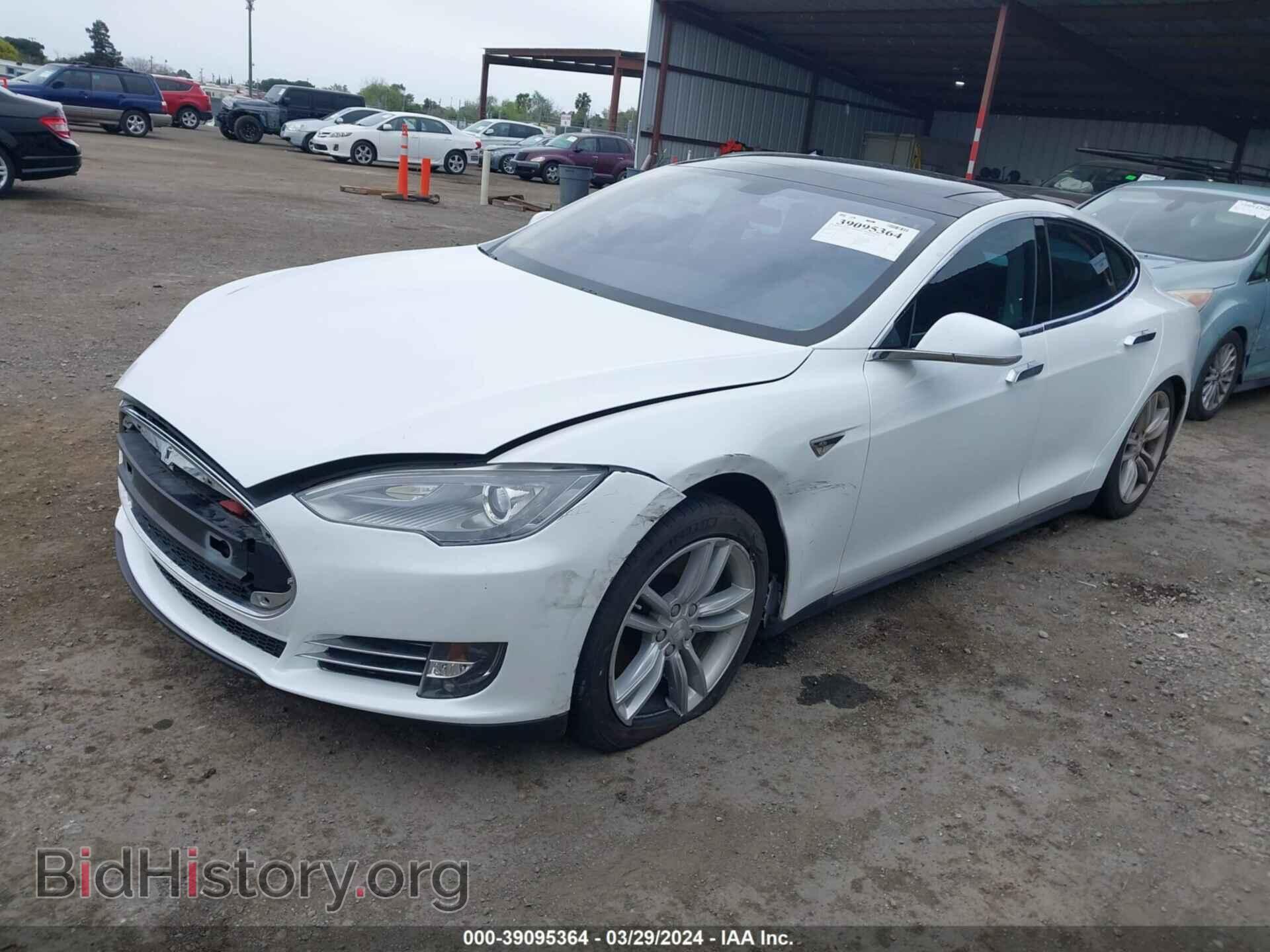2013 TESLA MODEL S - VIN: 5YJSA1DP4DFP03319 - Фото 2