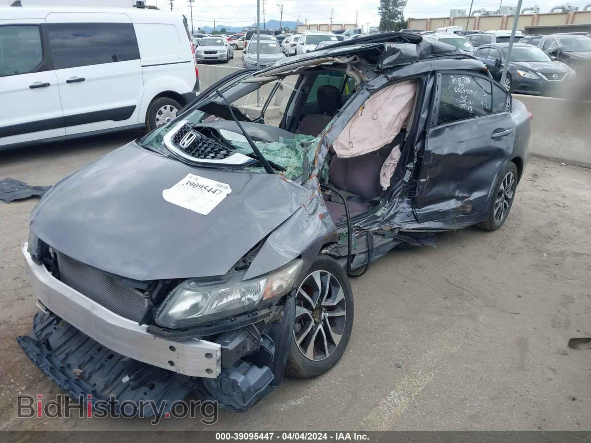 2015 HONDA CIVIC - VIN: 19XFB2F84FE001990 - Photo 2