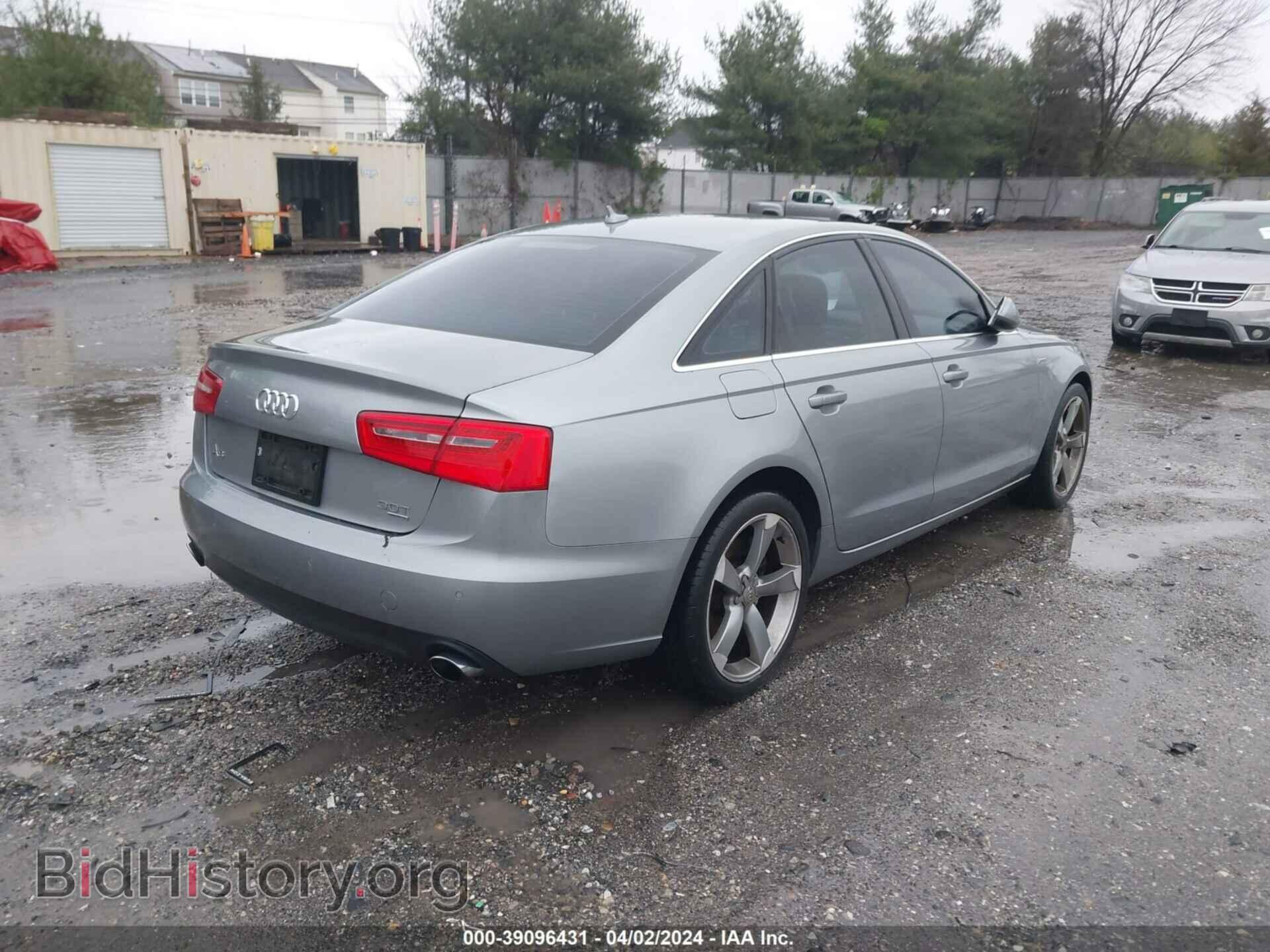 2012 AUDI A6 - VIN: WAUGGAFC0CN046563 - Фото 4