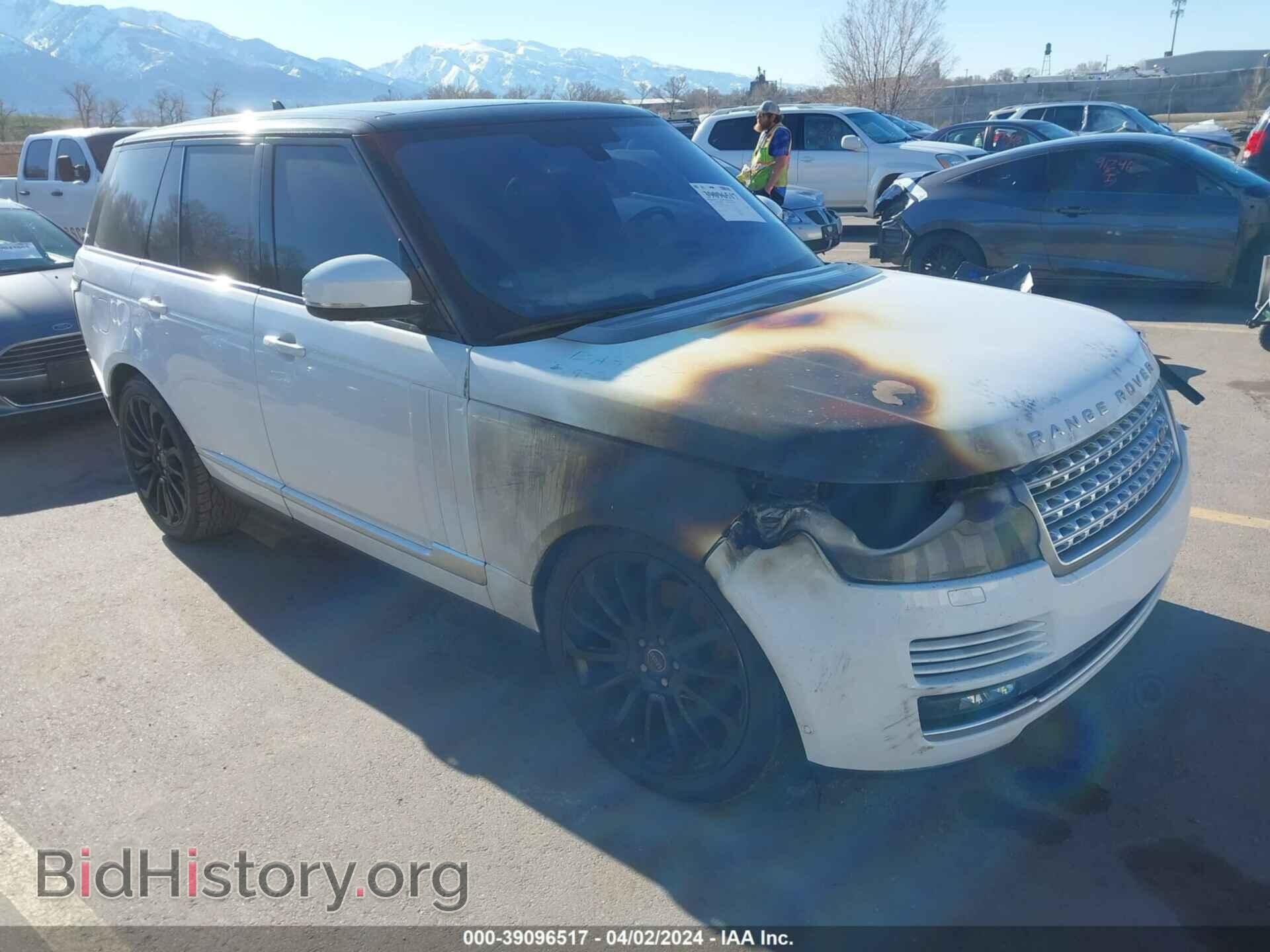 Фотография SALGS2PFXGA320048 - LAND ROVER RANGE ROVER 2016