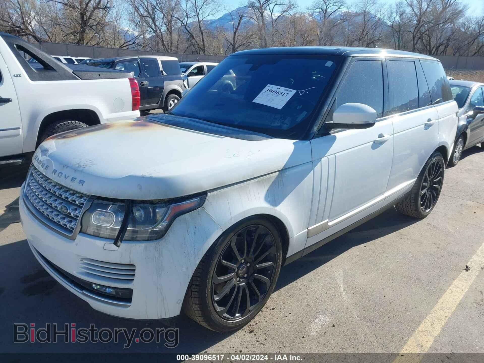 2016 LAND ROVER RANGE ROVER - VIN: SALGS2PFXGA320048 - Фото 2