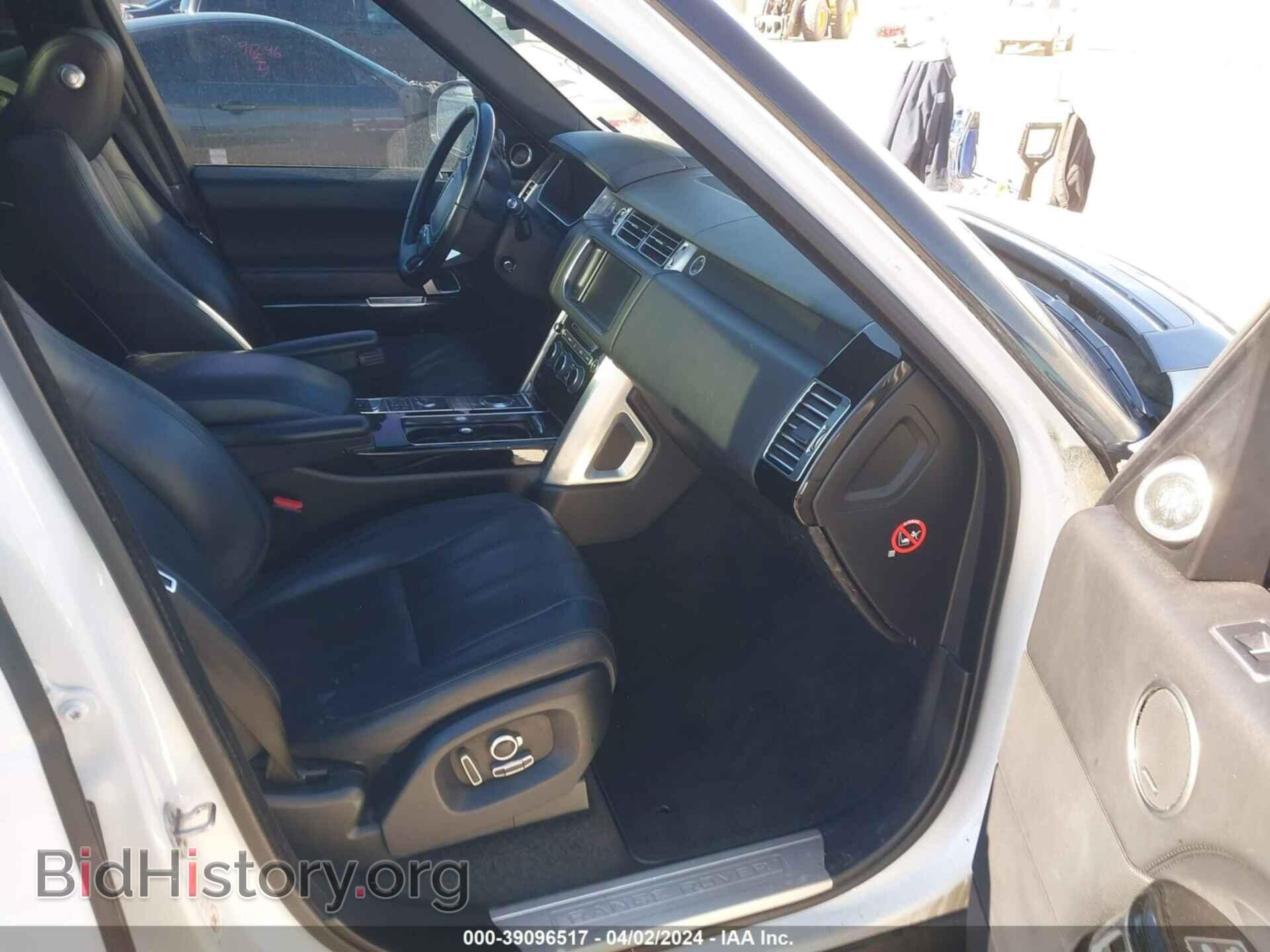 2016 LAND ROVER RANGE ROVER - VIN: SALGS2PFXGA320048 - Фото 5