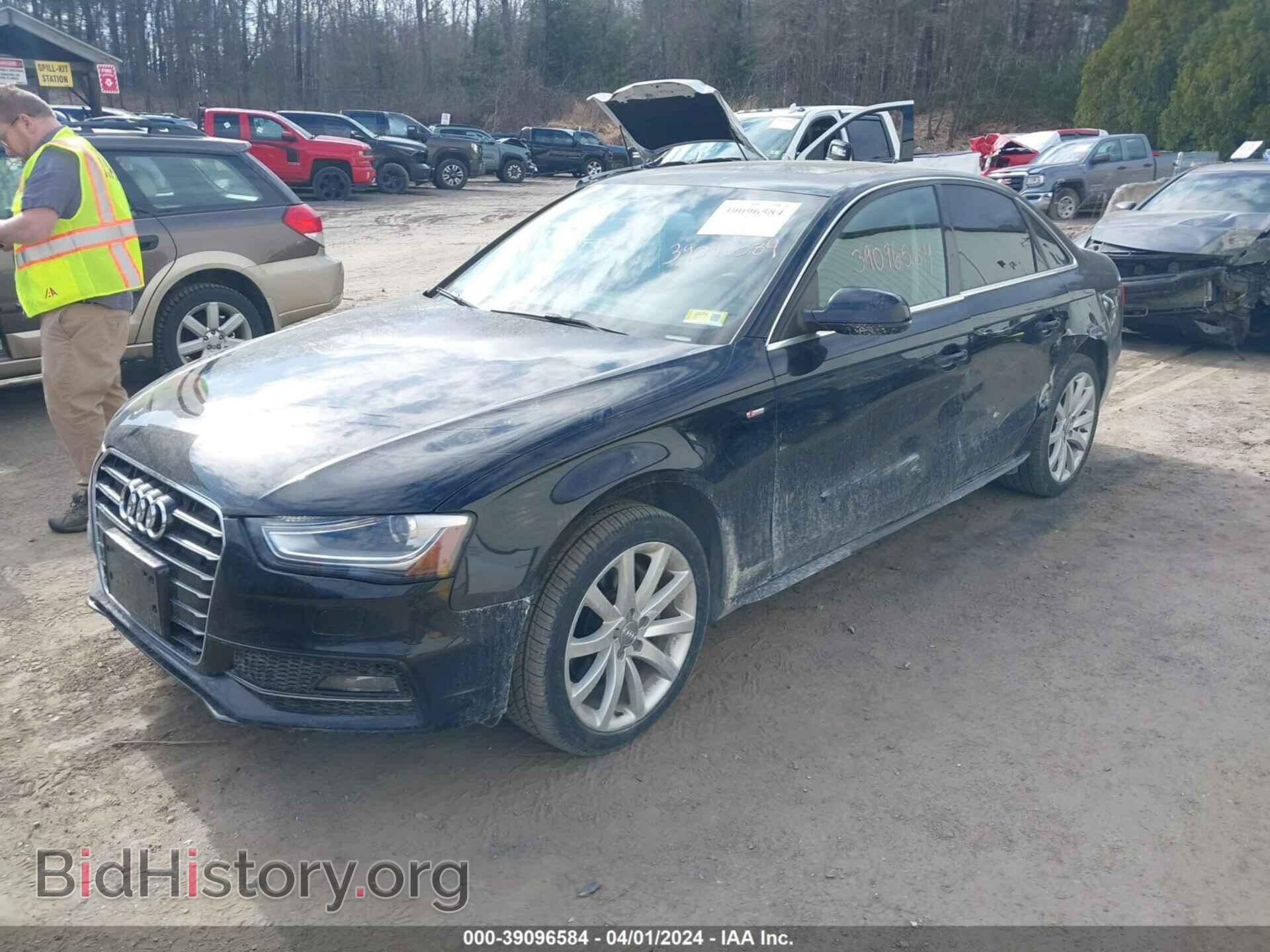 2014 AUDI A4 - VIN: WAUBFAFL3EN027019 - Фото 2