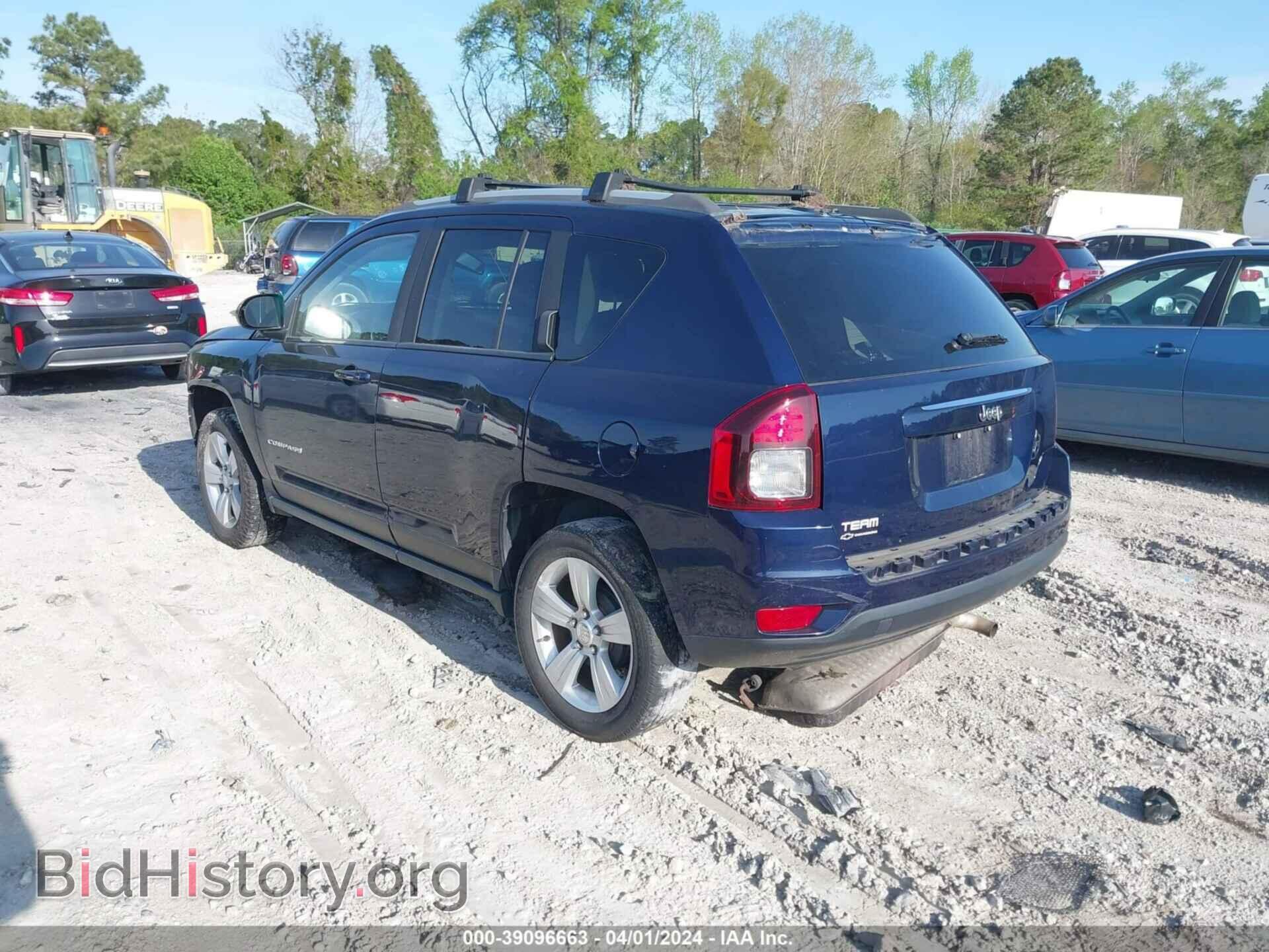 2016 JEEP COMPASS - VIN: 1C4NJCBA9GD611836 - Фото 3