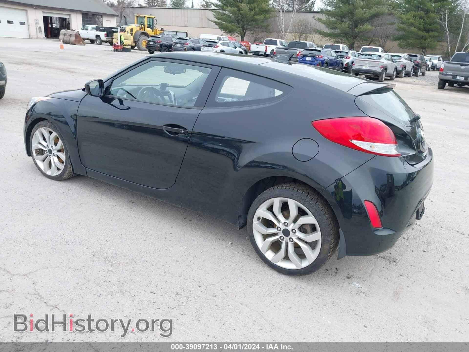 2013 HYUNDAI VELOSTER - VIN: KMHTC6AD1DU127357 - Фото 3