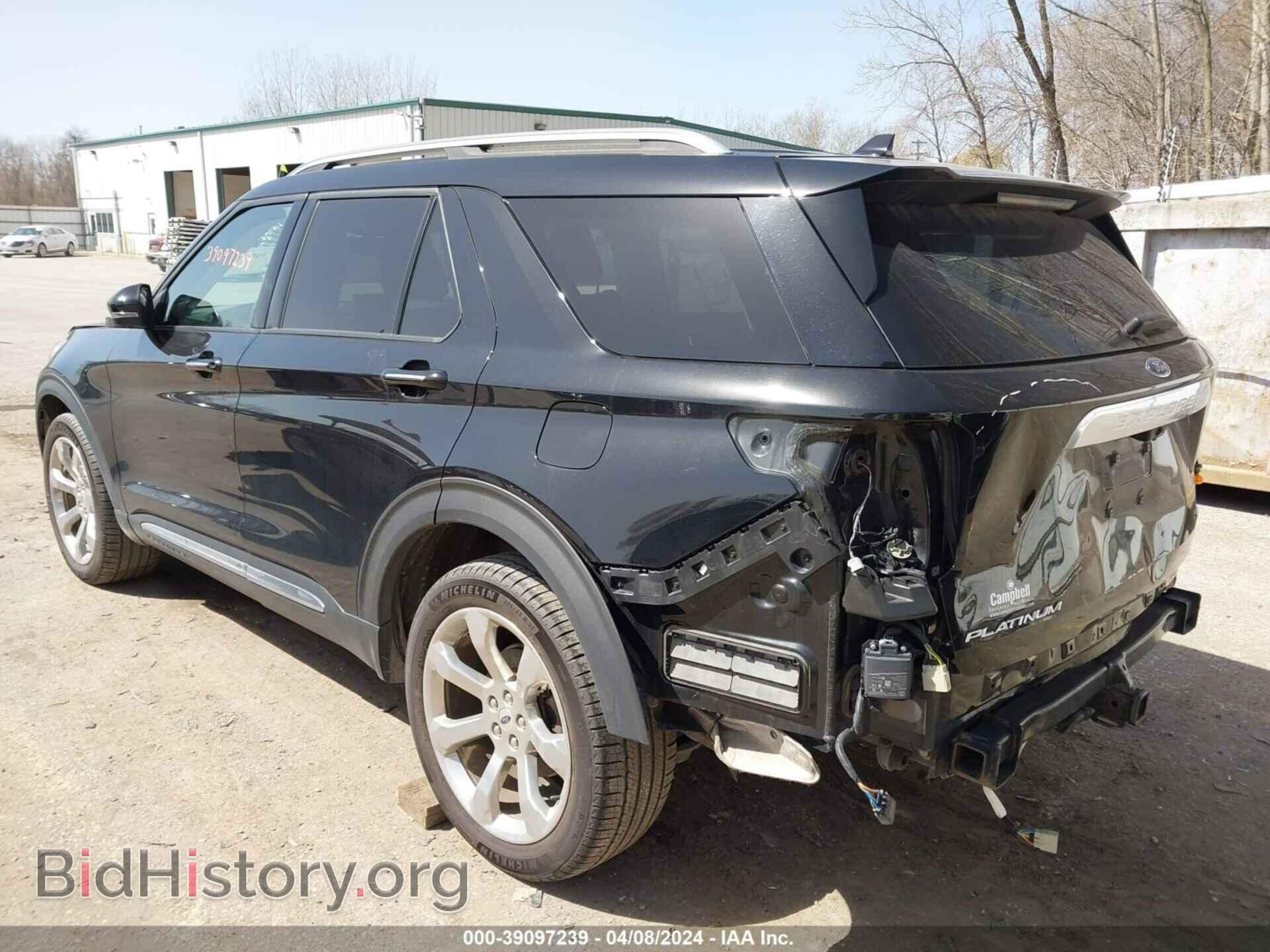 2020 FORD EXPLORER - VIN: 1FM5K8HC8LGA14040 - Фото 3