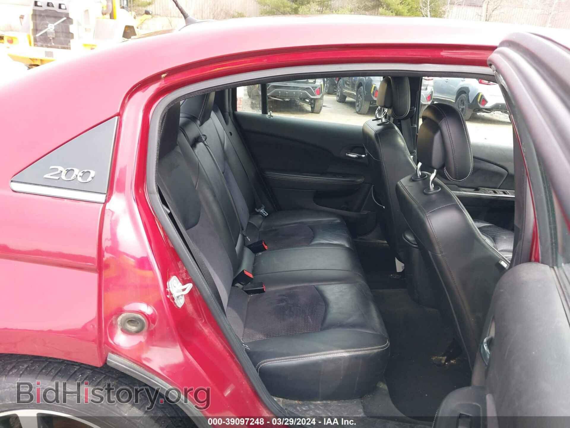 2013 CHRYSLER 200 - VIN: 1C3CCBCG4DN656899 - Фото 8