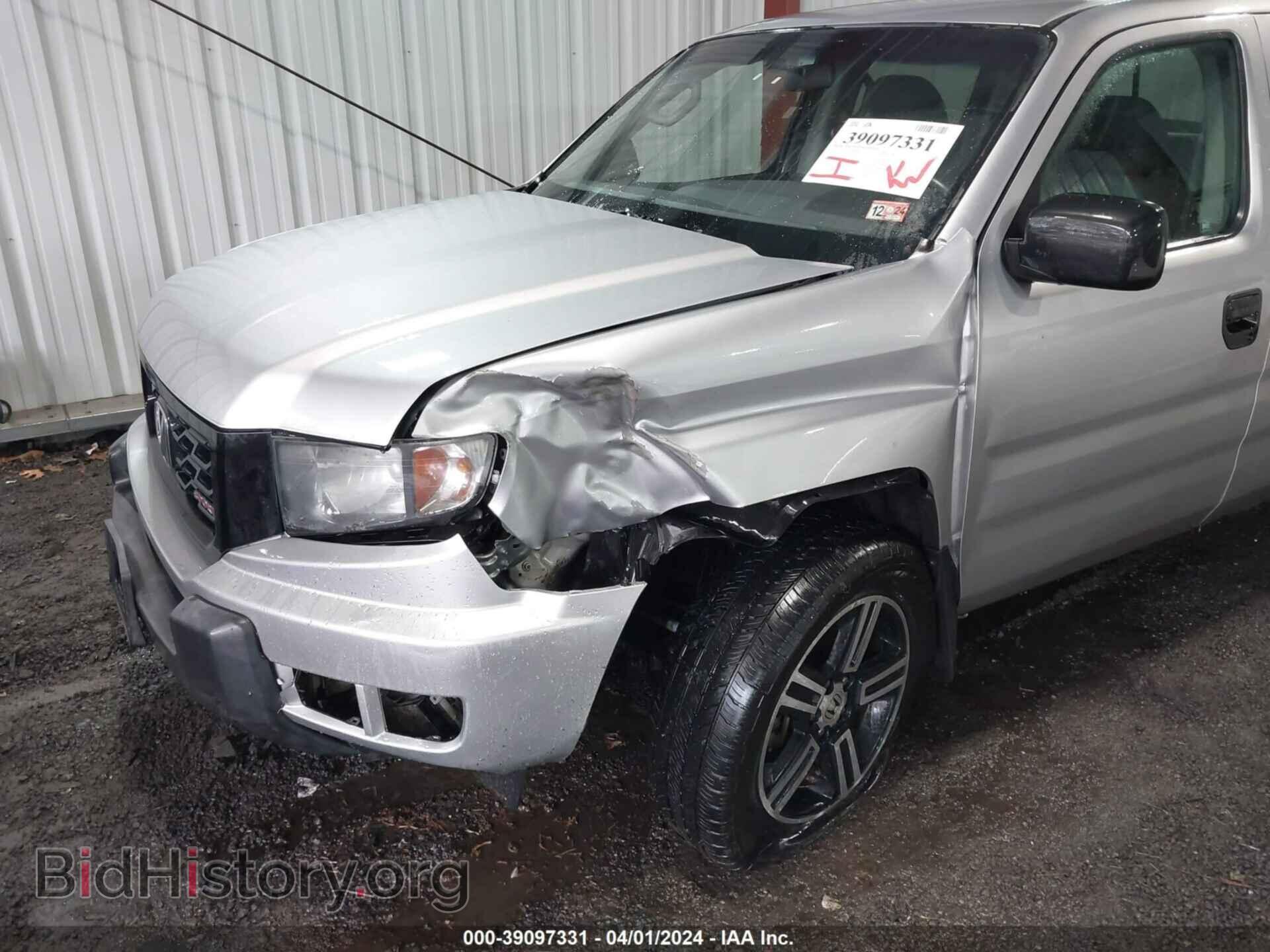 2012 HONDA RIDGELINE - VIN: 5FPYK1F78CB456106 - Фото 6