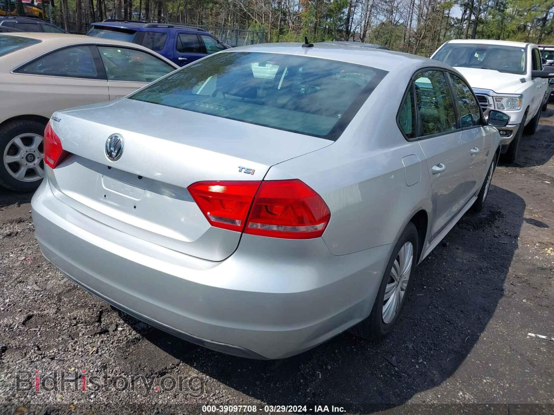 2014 VOLKSWAGEN PASSAT - VIN: 1VWAT7A36EC065578 - Фото 4