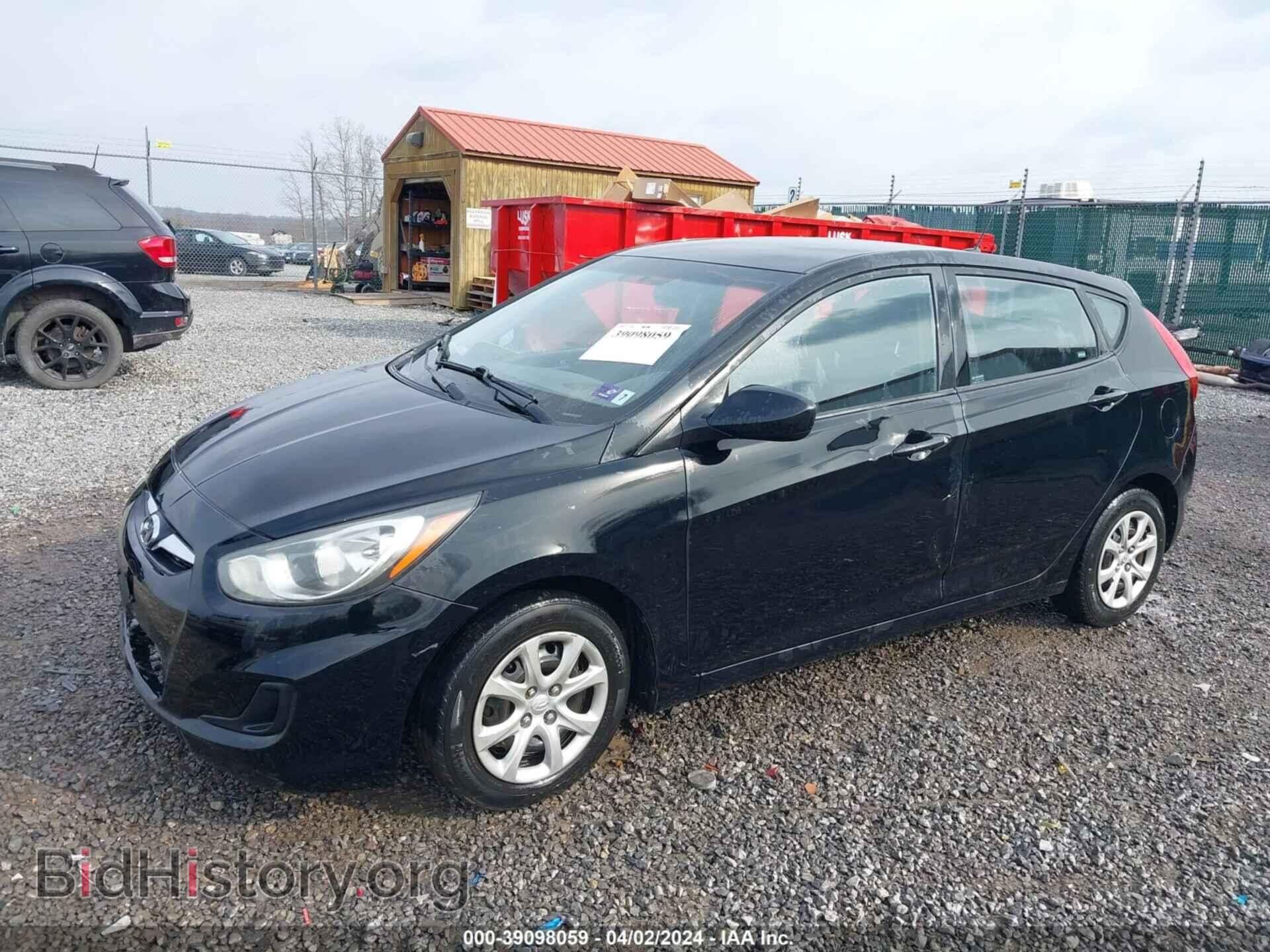2012 HYUNDAI ACCENT - VIN: KMHCT5AE9CU007940 - Фото 2