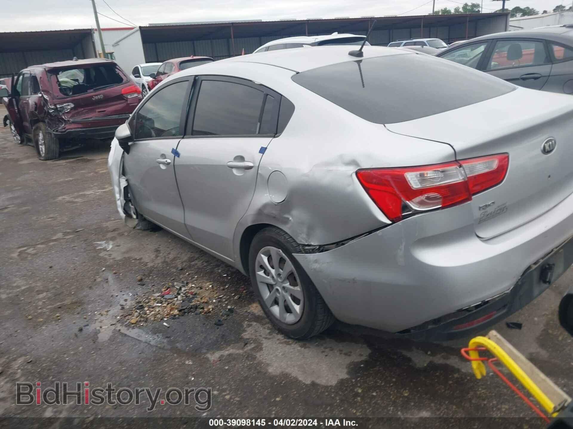 2013 KIA RIO - VIN: KNADM4A34D6189175 - Фото 3