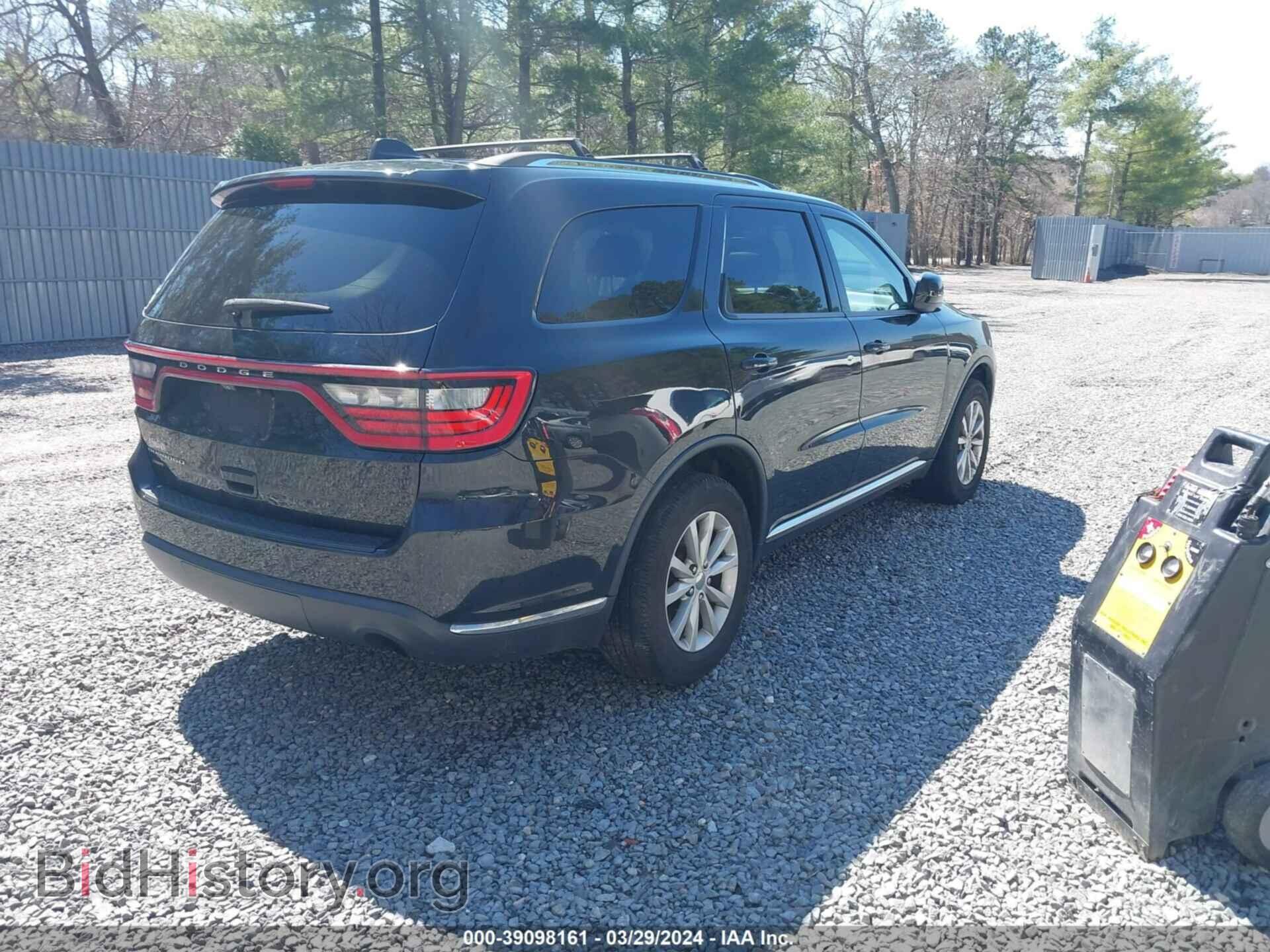2014 DODGE DURANGO - VIN: 1C4RDJAG1EC267358 - Фото 4