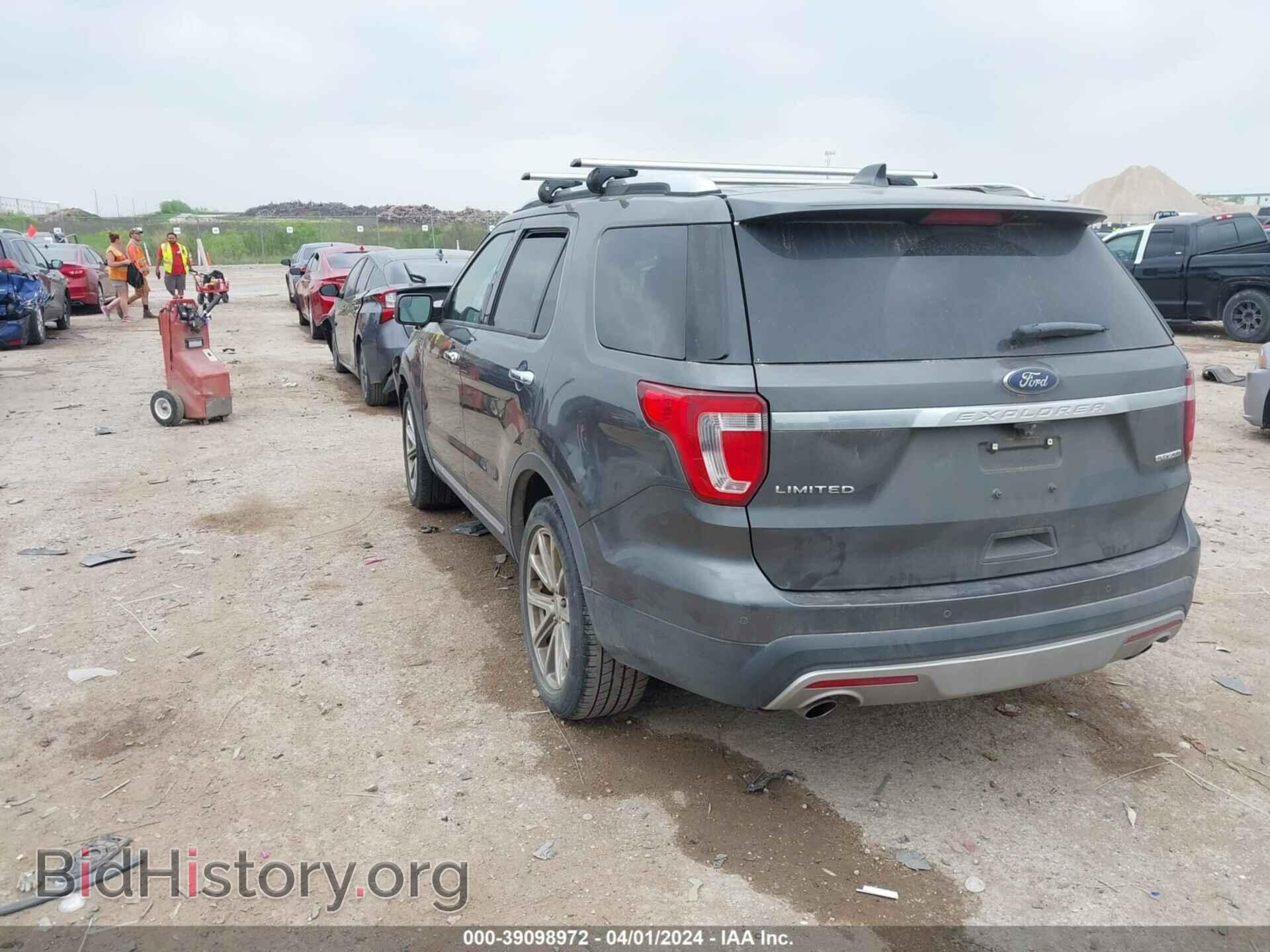 2016 FORD EXPLORER - VIN: 1FM5K7F81GGB04564 - Photo 3