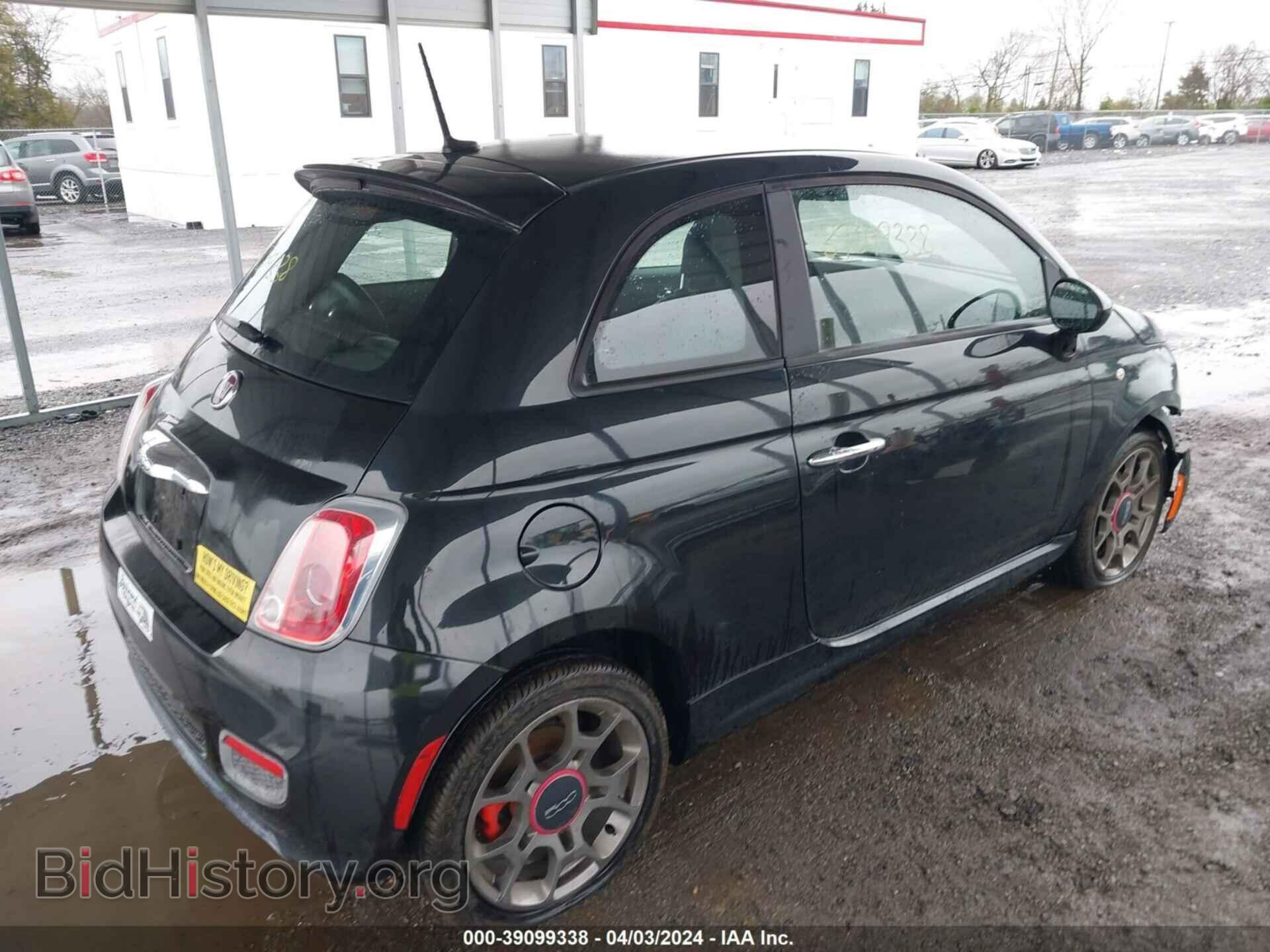 2012 FIAT 500 - VIN: 3C3CFFBR7CT101929 - Фото 4