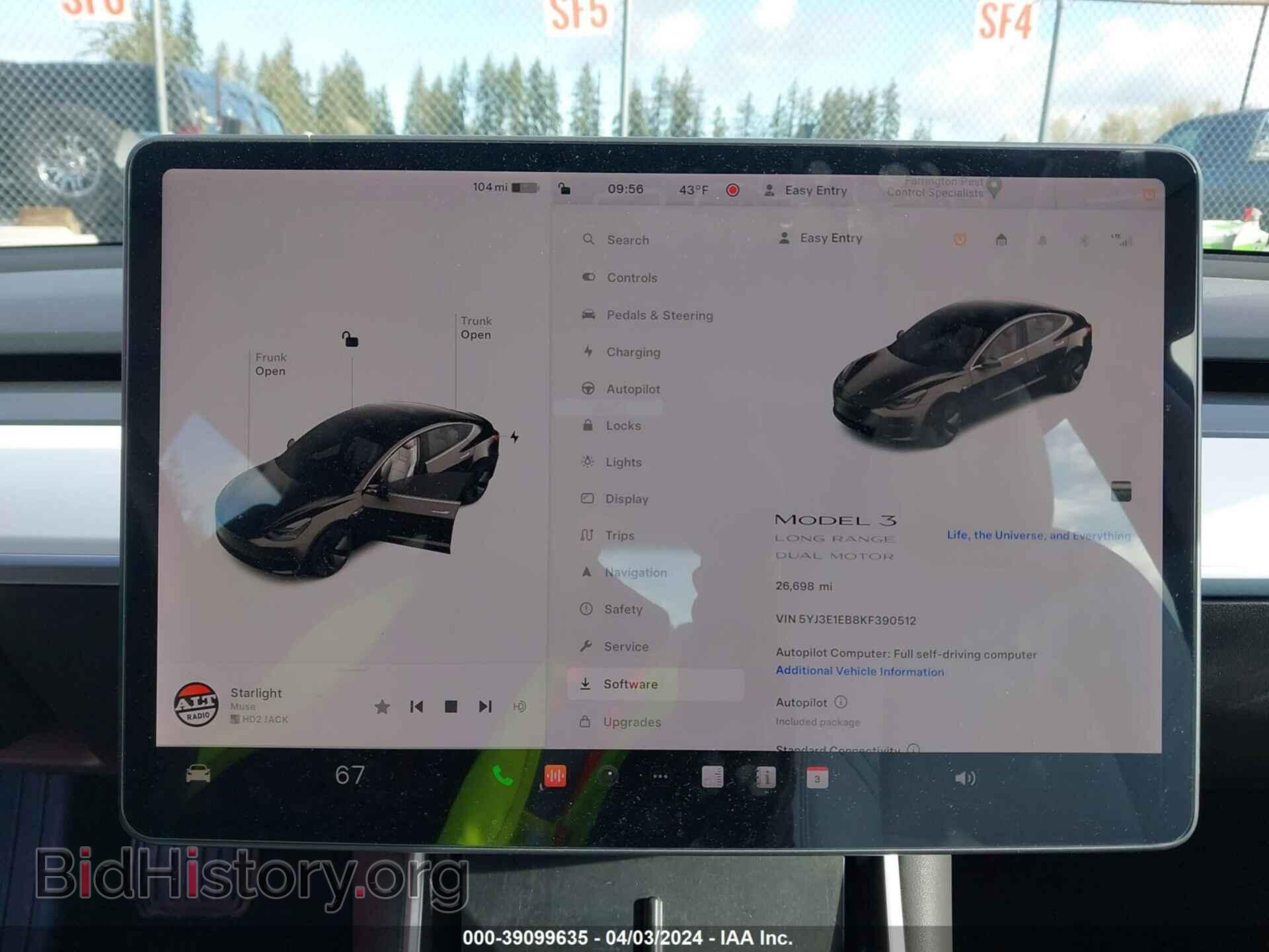 2019 TESLA MODEL 3 - VIN: 5YJ3E1EB8KF390512 - Photo 18