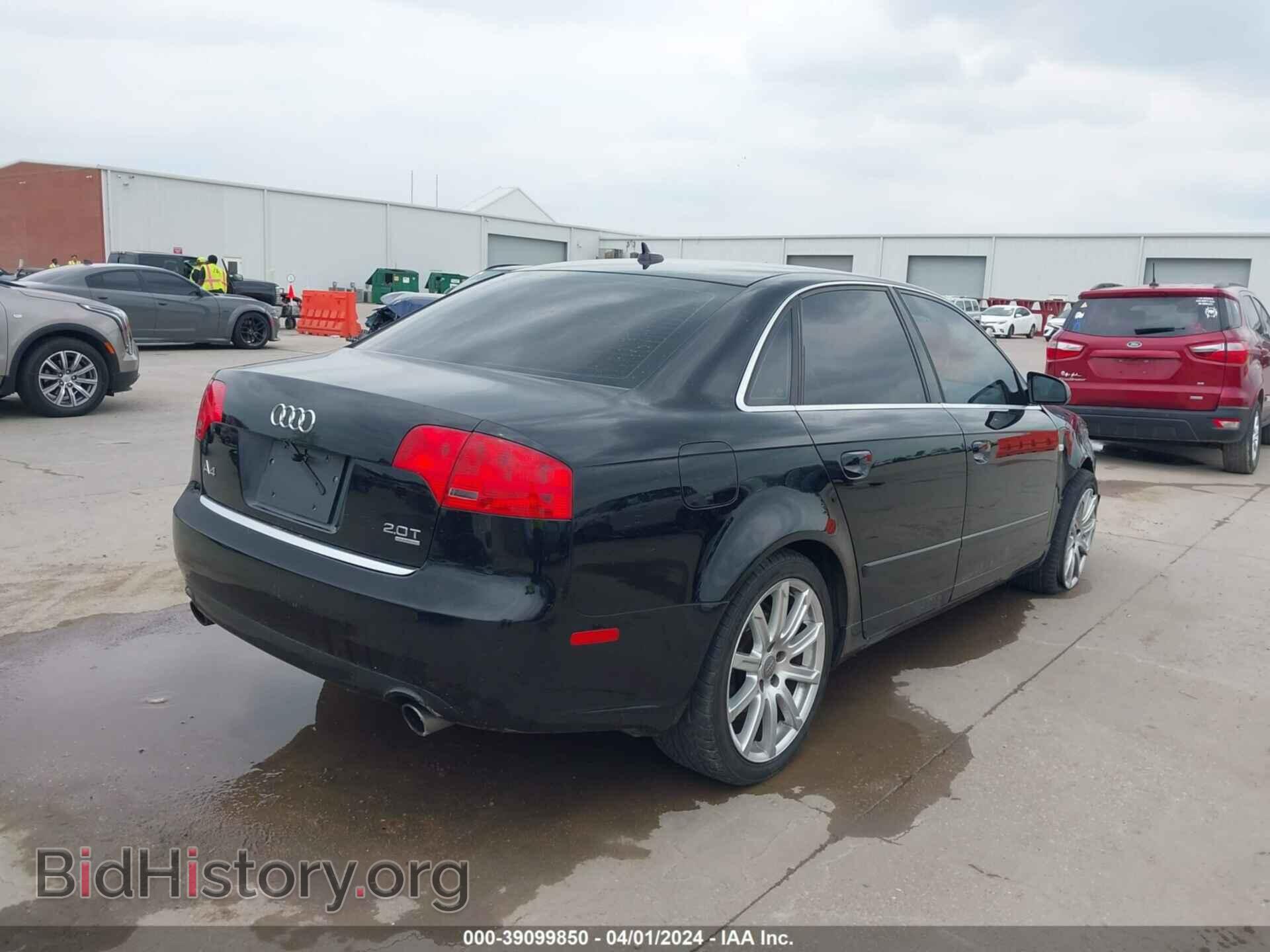 2007 AUDI A4 - VIN: WAUDF78E17A221259 - Photo 4