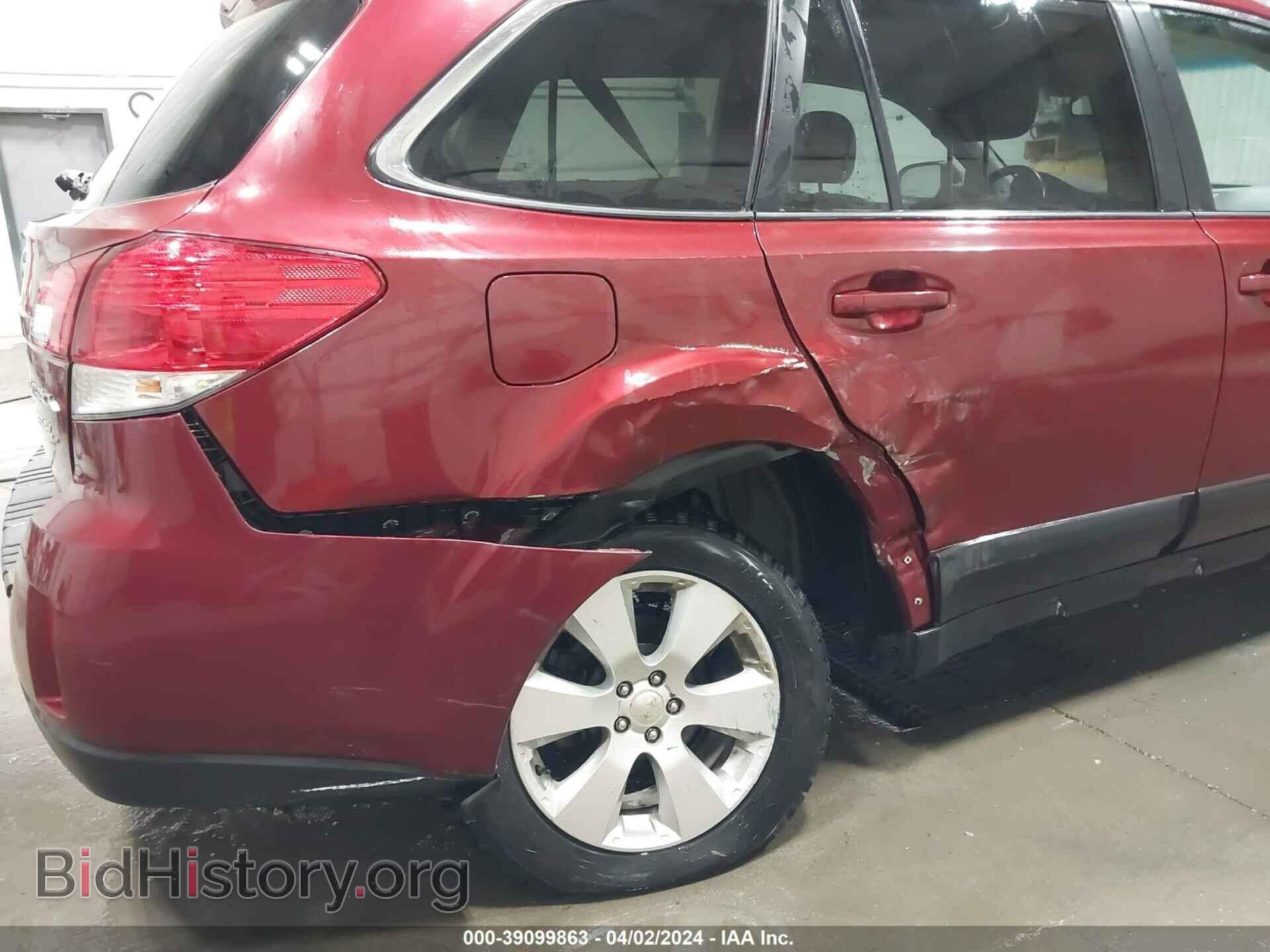 2011 SUBARU OUTBACK - VIN: 4S4BRBCC5B3365898 - Фото 6