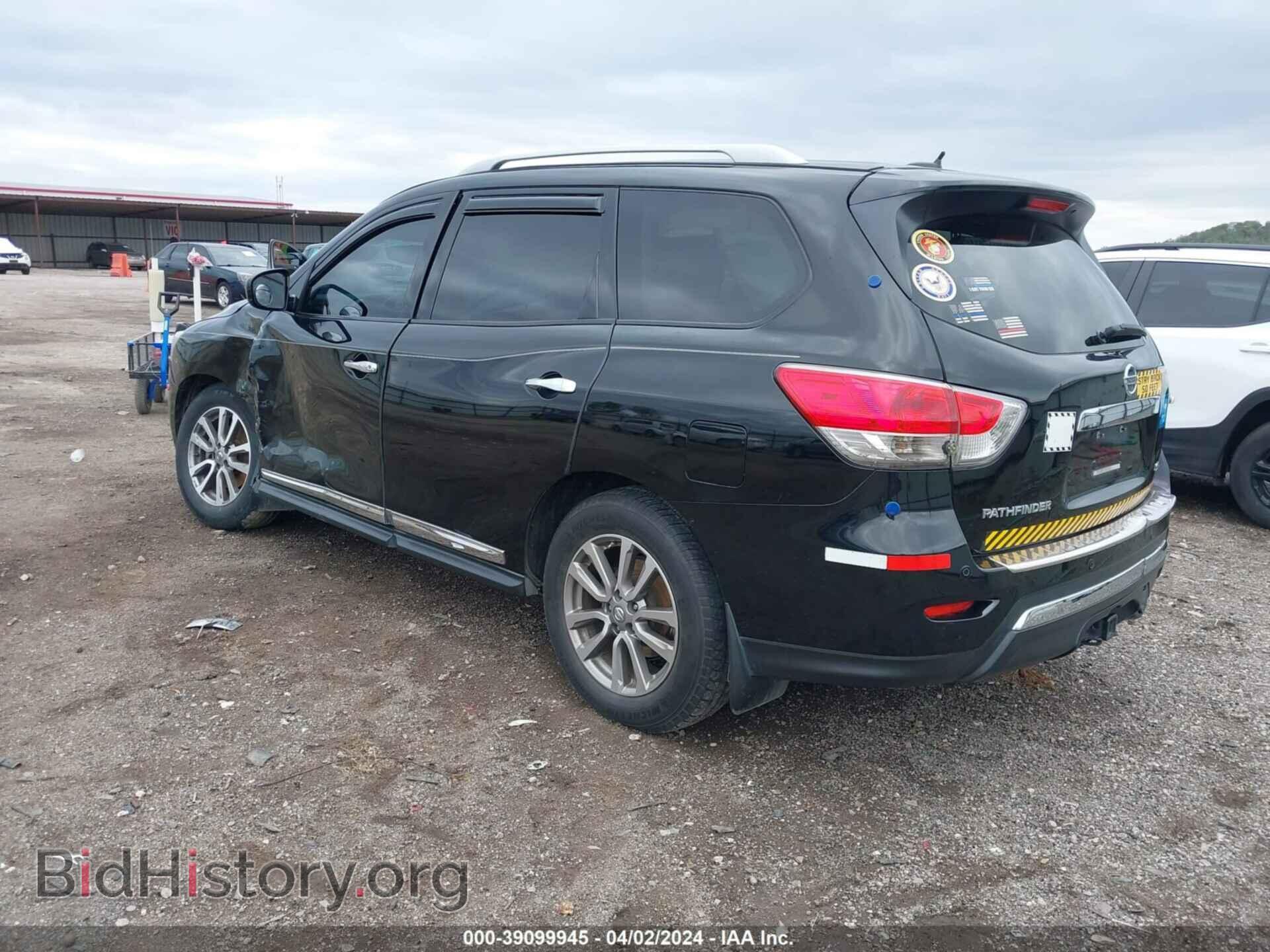 2014 NISSAN PATHFINDER - VIN: 5N1AR2MN7EC683568 - Фото 3