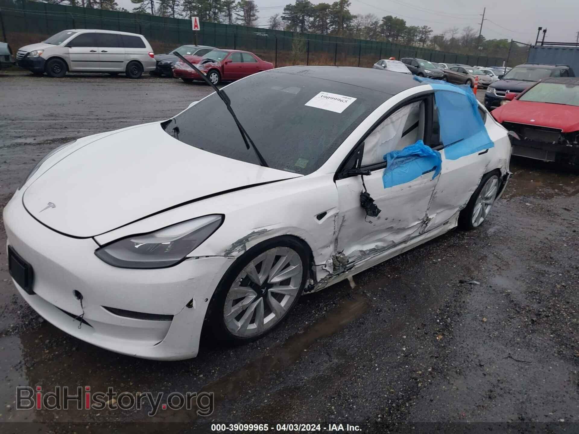 2021 TESLA MODEL 3 - VIN: 5YJ3E1EA7MF032277 - Photo 2
