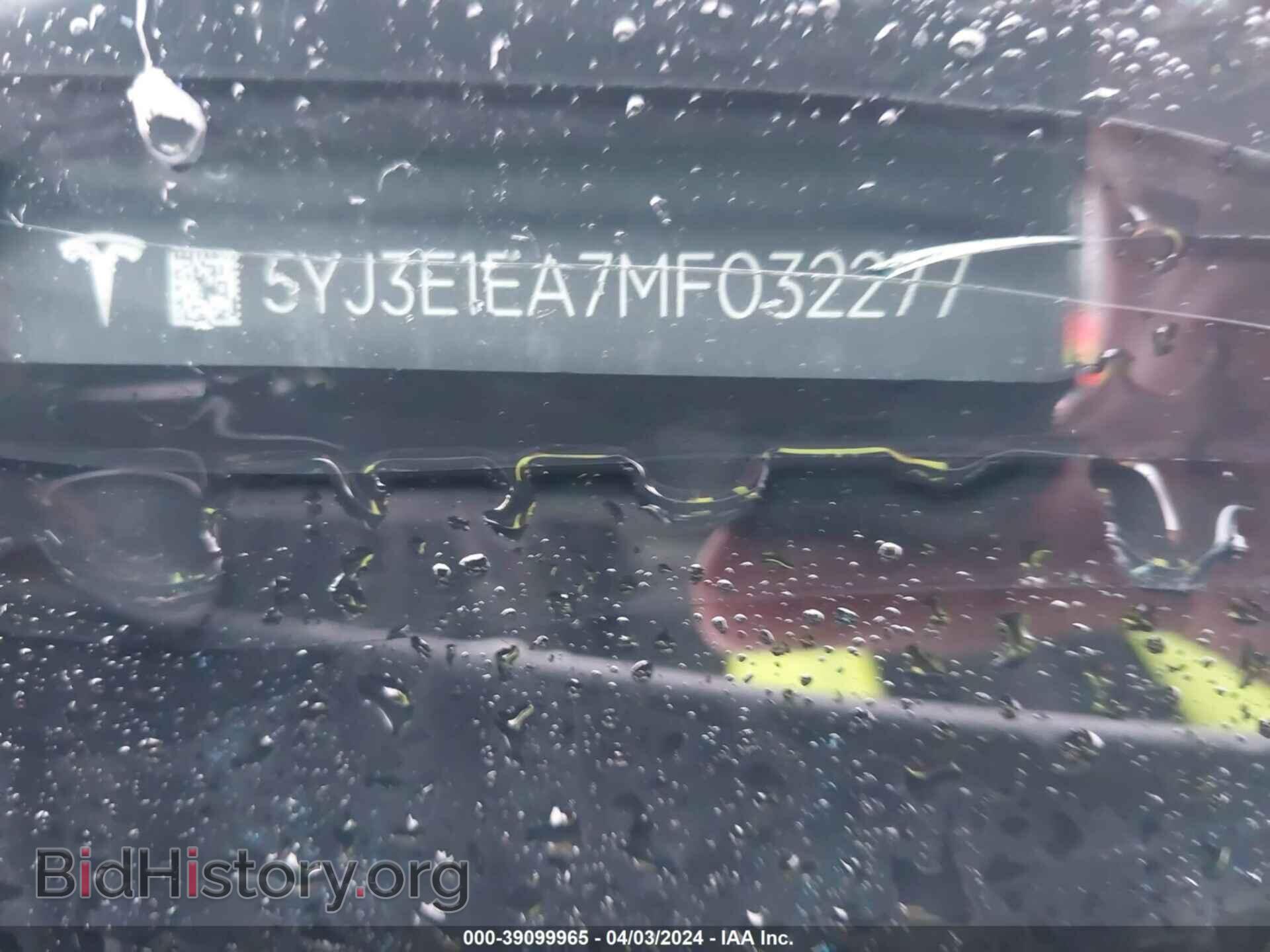2021 TESLA MODEL 3 - VIN: 5YJ3E1EA7MF032277 - Photo 9