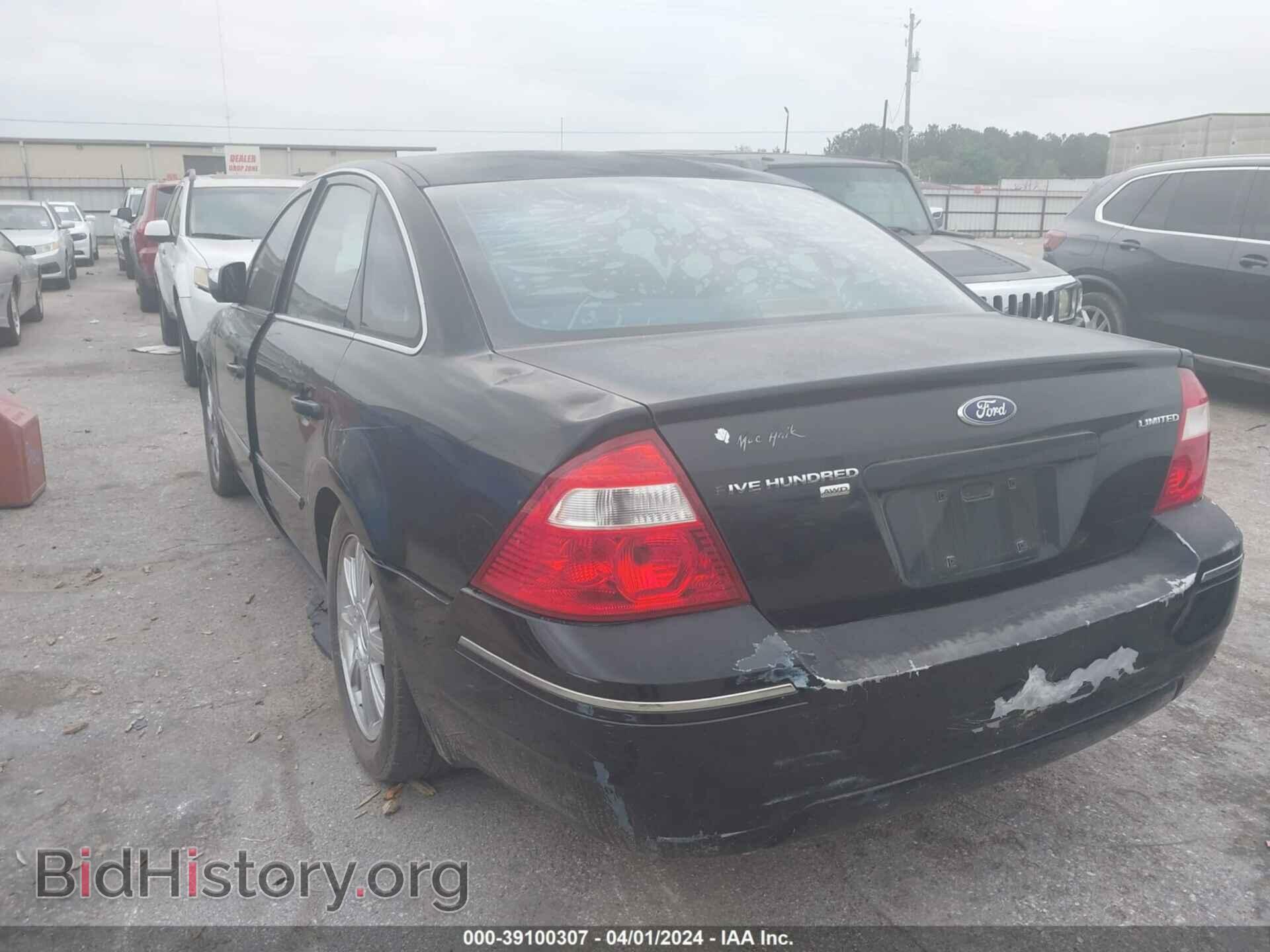 2006 FORD FIVE HUNDRED - VIN: 1FAHP28156G110300 - Фото 3
