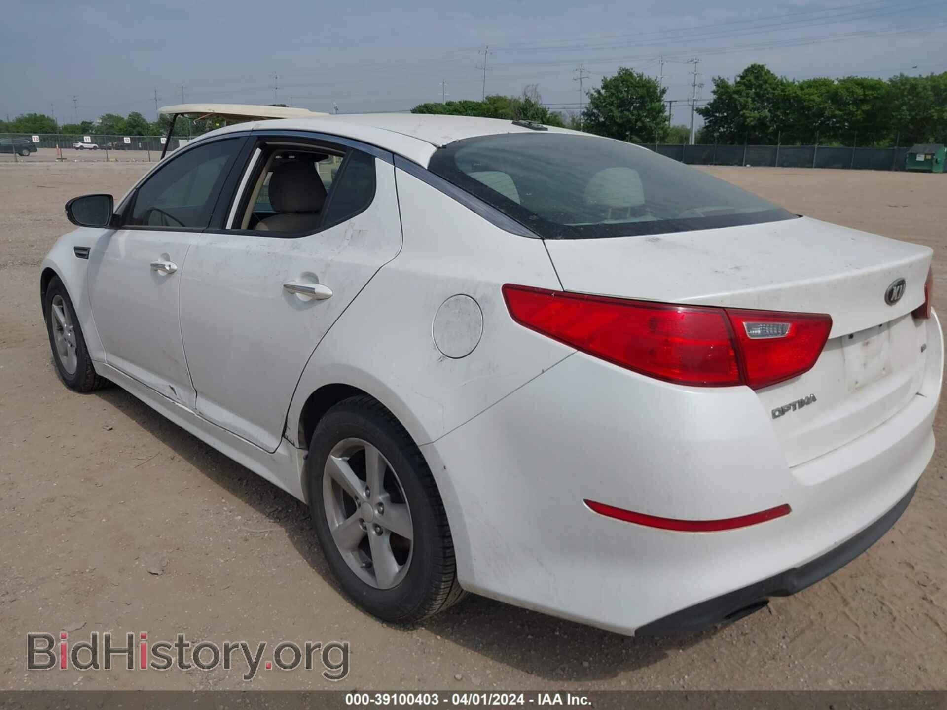 2014 KIA OPTIMA - VIN: KNAGM4A76E5489274 - Фото 3