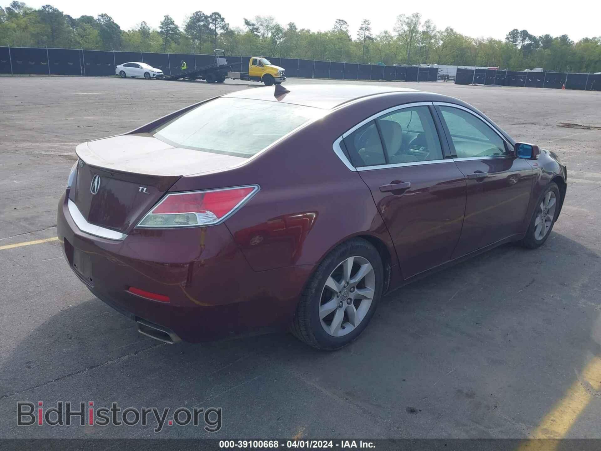 2012 ACURA TL - VIN: 19UUA8F51CA004719 - Фото 4