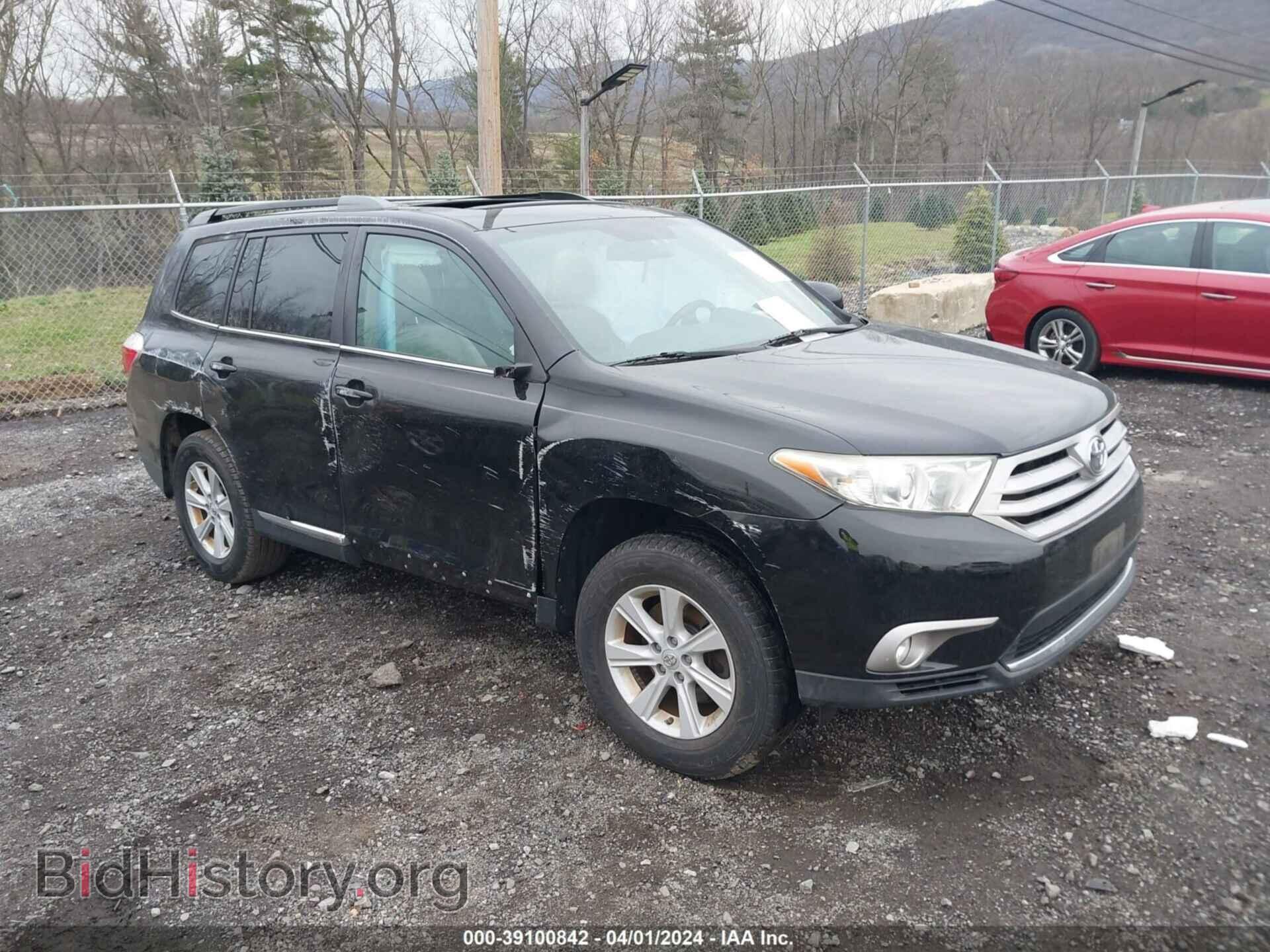 Photo 5TDBK3EH8DS256196 - TOYOTA HIGHLANDER 2013