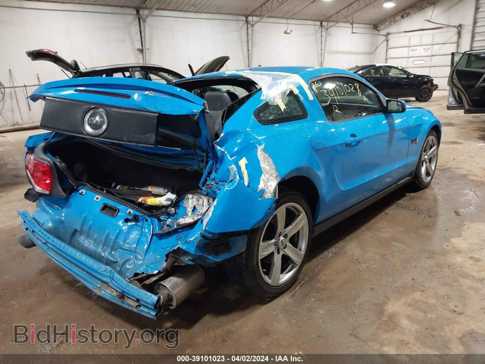 2012 FORD MUSTANG - VIN: 1ZVBP8CFXC5248201 - Фото 4