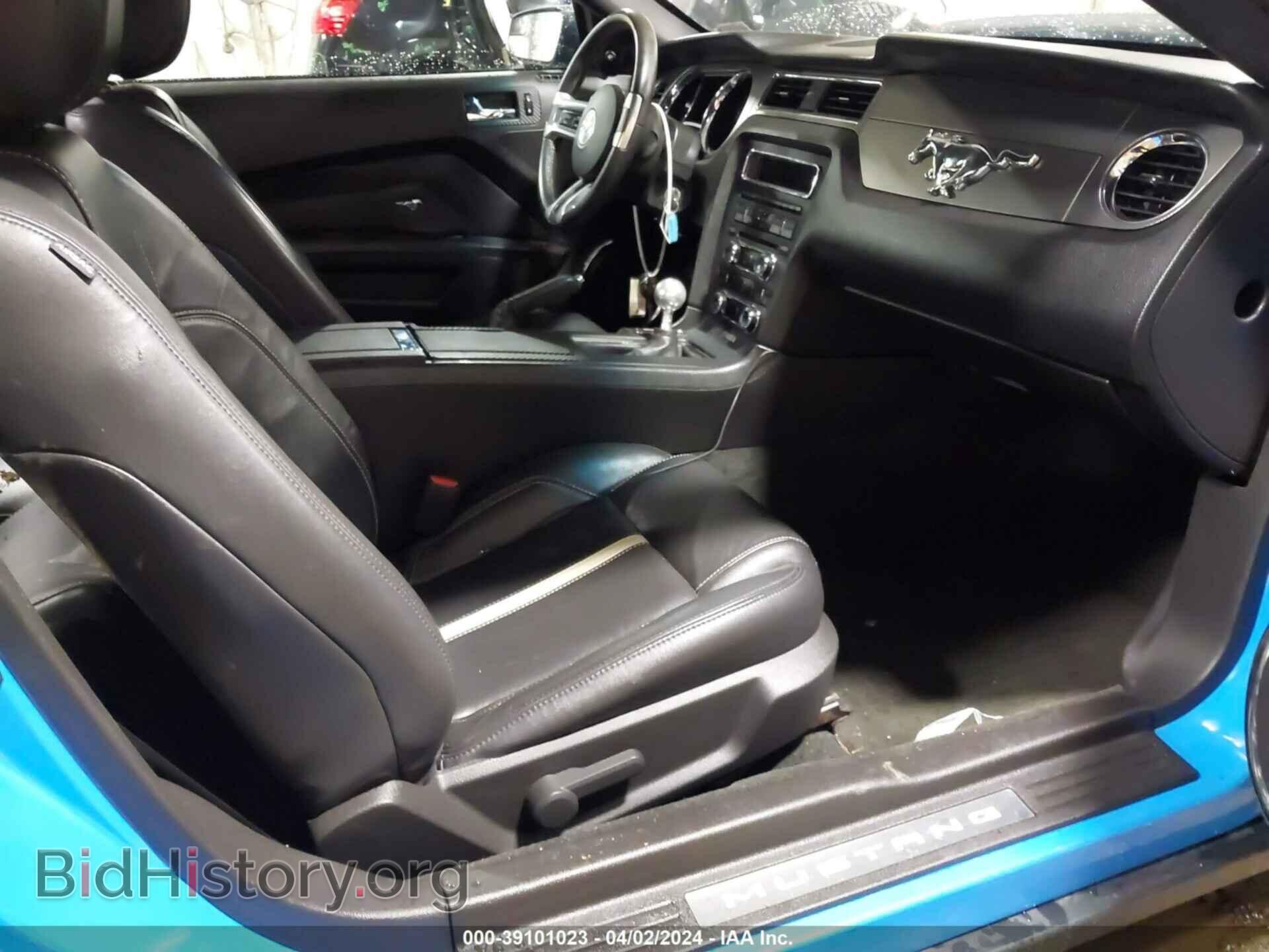 2012 FORD MUSTANG - VIN: 1ZVBP8CFXC5248201 - Фото 5