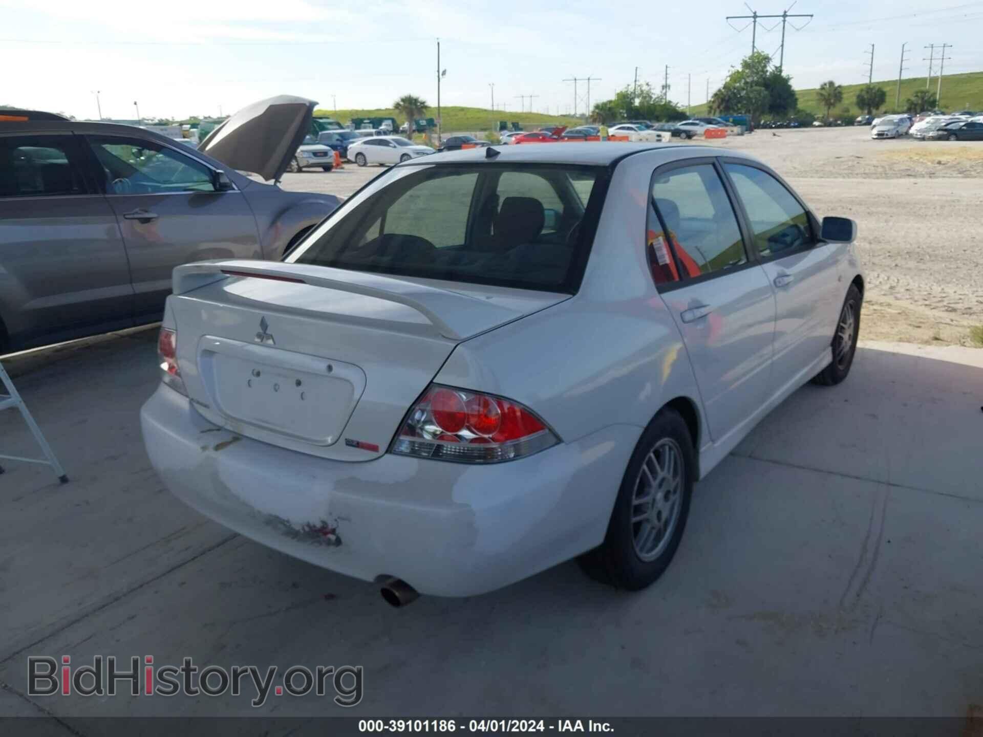 2006 MITSUBISHI LANCER - VIN: JA3AJ86E86U006759 - Фото 4