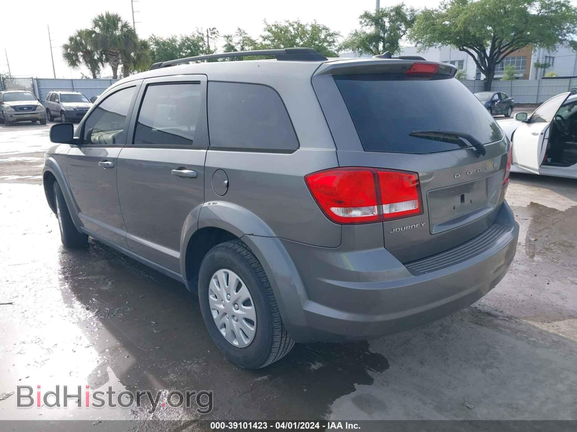 2012 DODGE JOURNEY - VIN: 3C4PDCAB6CT204670 - Фото 3