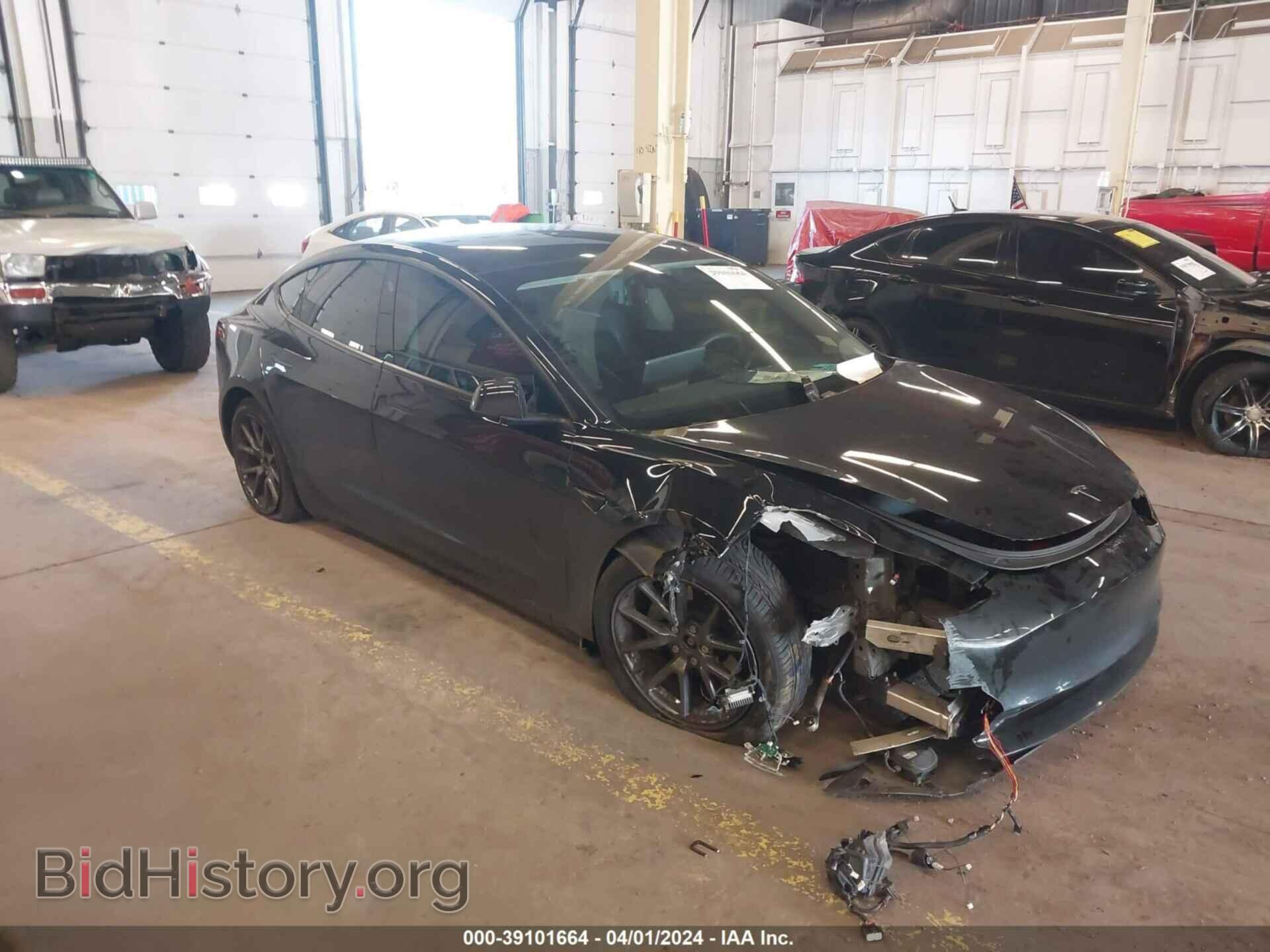 Photo 5YJ3E1EB9MF002416 - TESLA MODEL 3 2021
