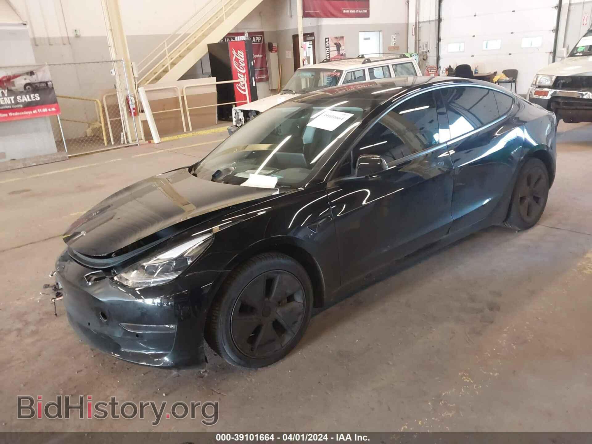 2021 TESLA MODEL 3 - VIN: 5YJ3E1EB9MF002416 - Фото 2