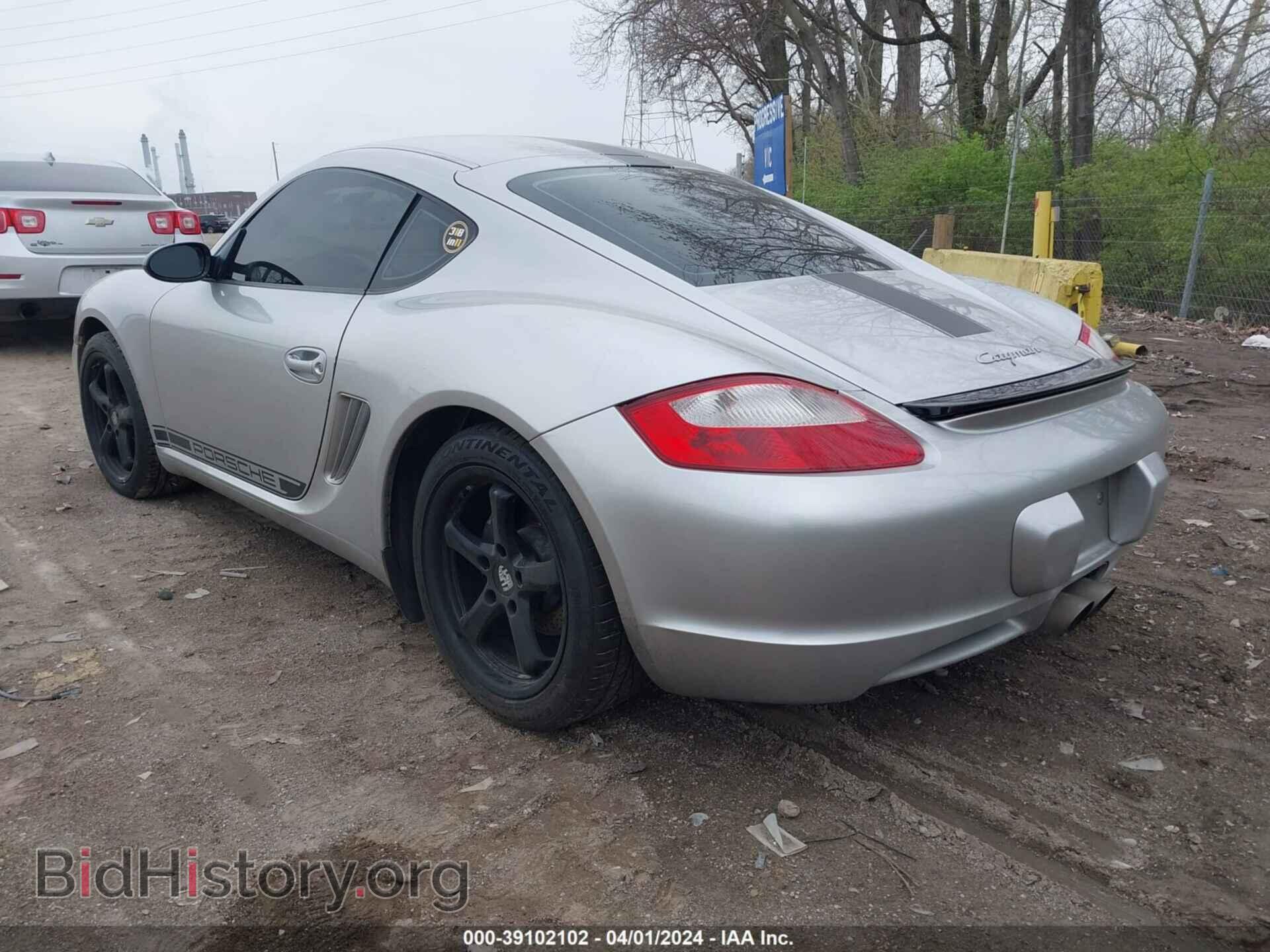 2007 PORSCHE CAYMAN - VIN: WP0AA29817U760155 - Фото 3