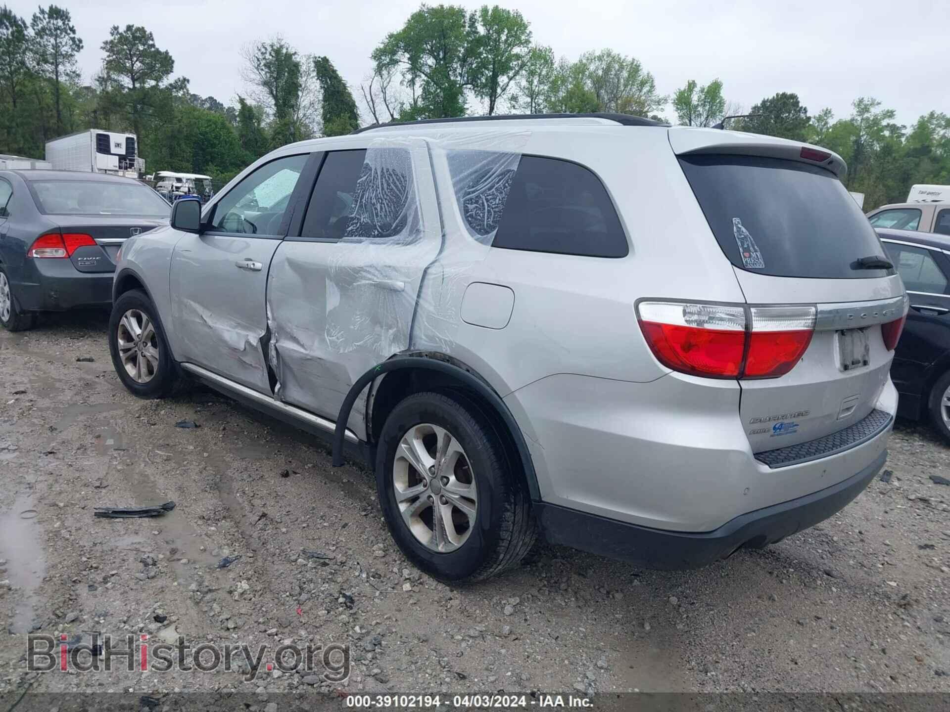 2012 DODGE DURANGO - VIN: 1C4SDJDT6CC329859 - Photo 3