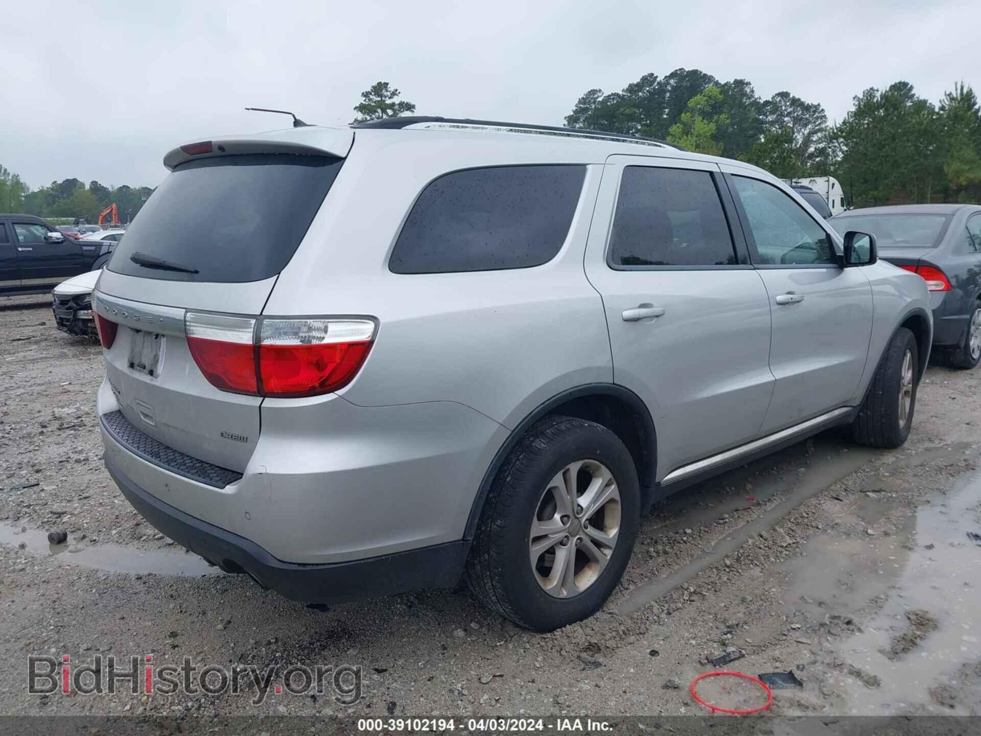 2012 DODGE DURANGO - VIN: 1C4SDJDT6CC329859 - Photo 4